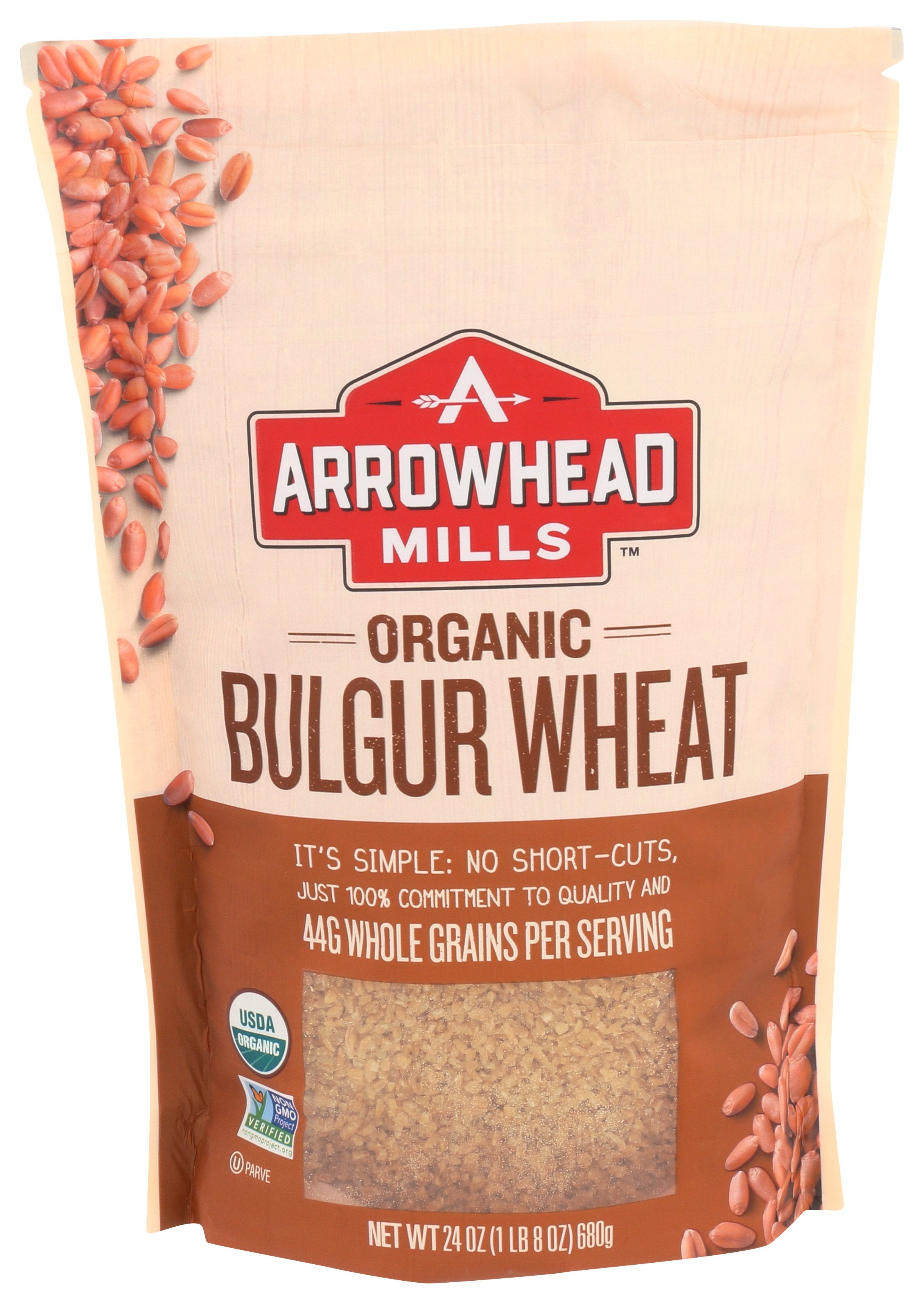 ARROWHEAD MILLS CEREAL BULGUR BOX ORG