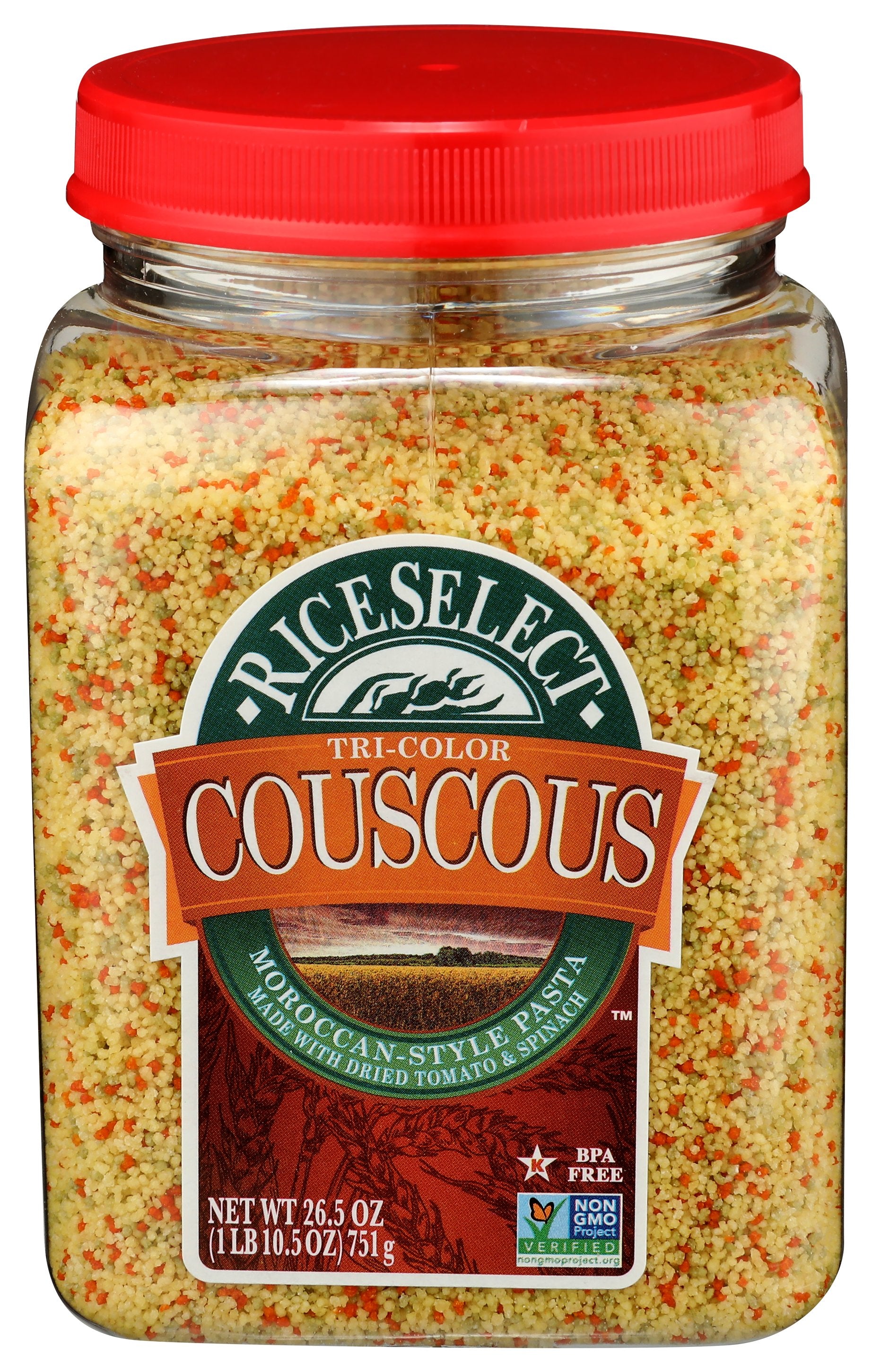RICESELECT COUSCOUS TRI CLR - Case of 4