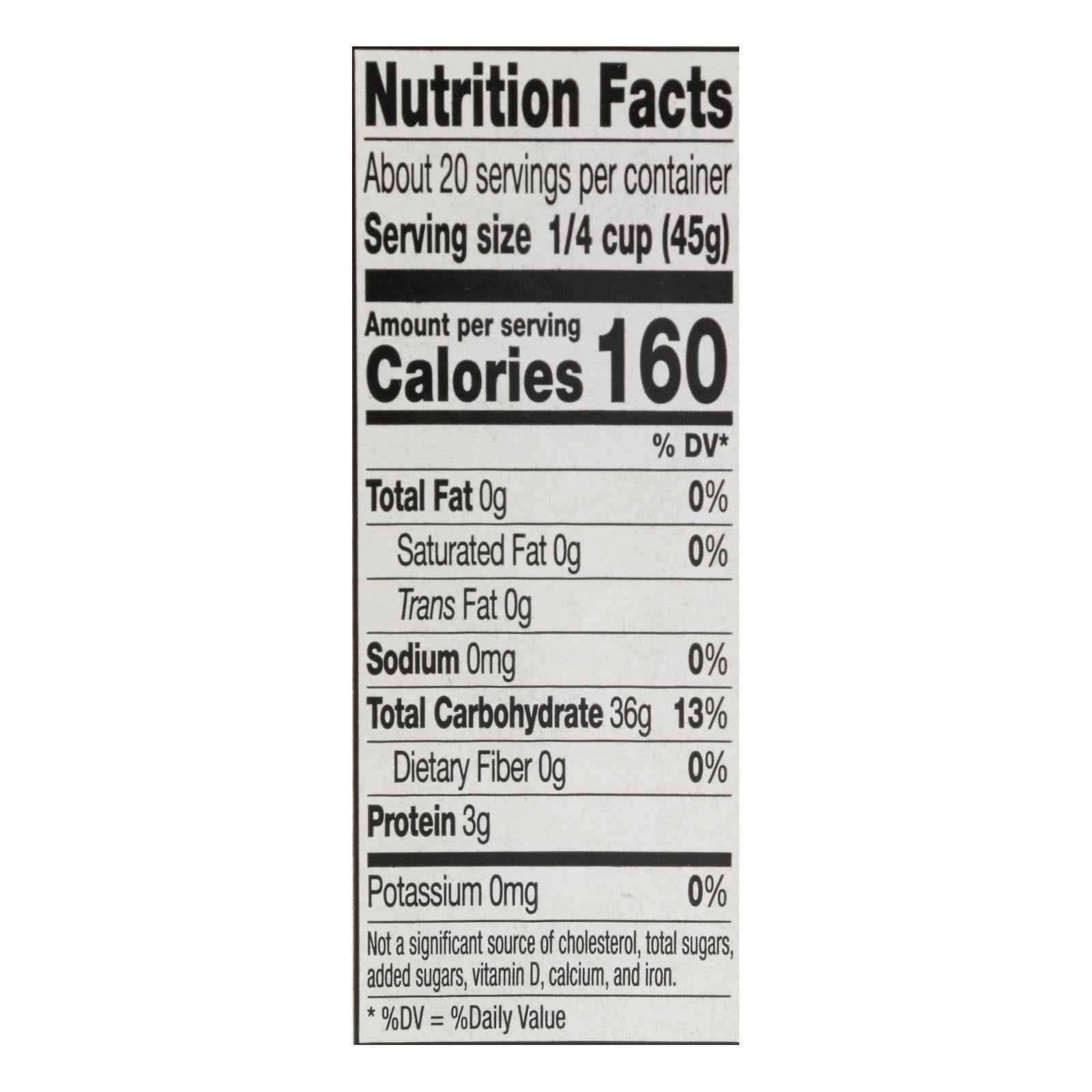 Rice Select Jasmati Rice - Organic - Case Of 4 - 32 Oz.