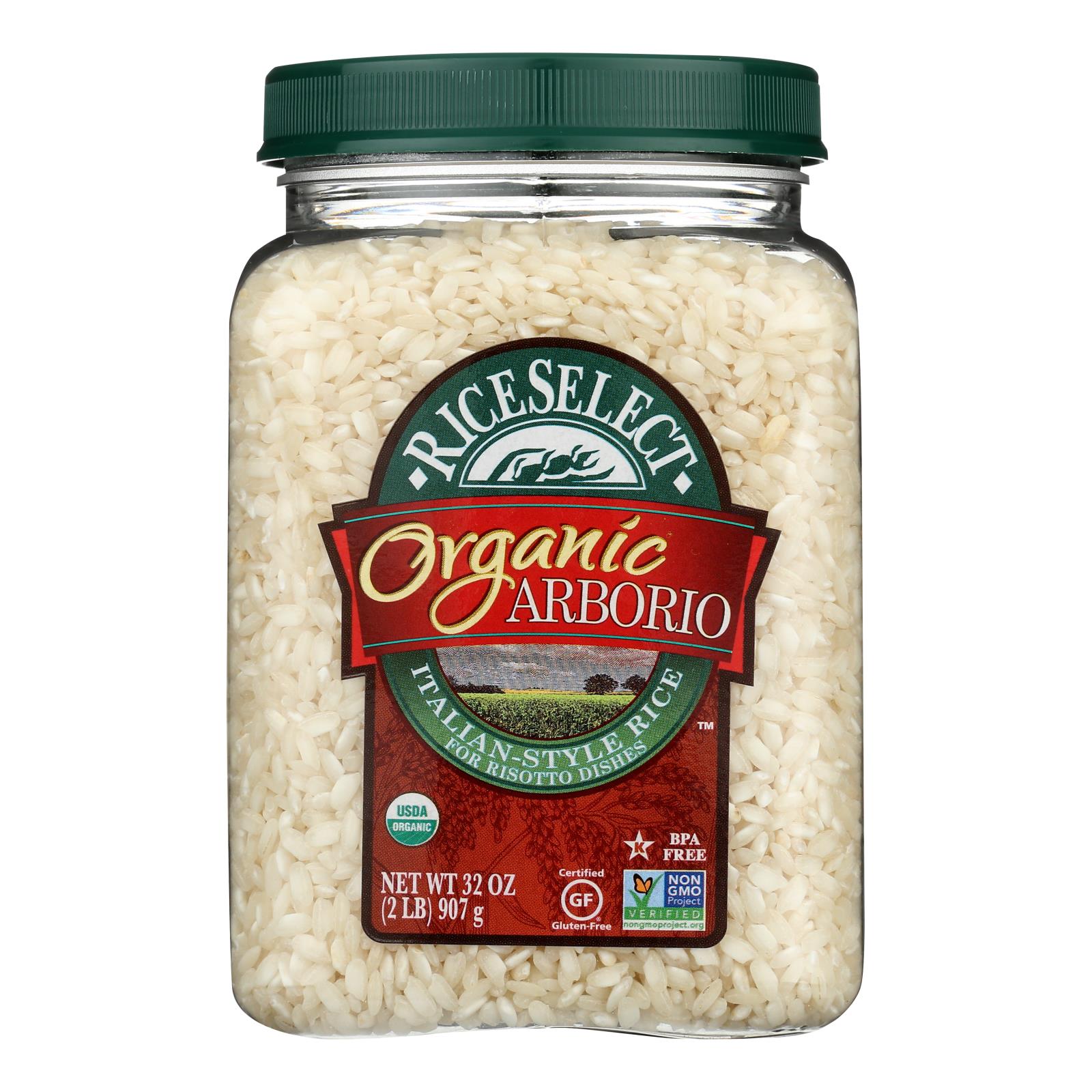 Rice Select Arborio Rice - Organic - Case Of 4 - 32 Oz.
