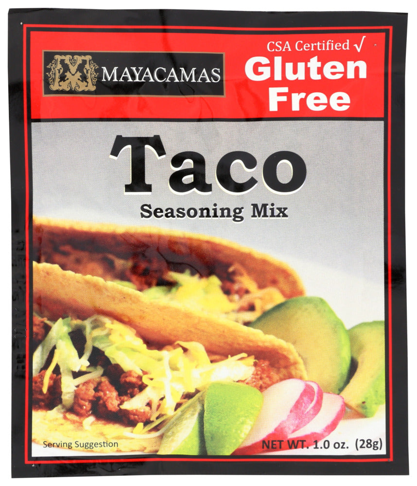 Mayacamas Seasoning Mix Taco - Case of 12 - 1oz