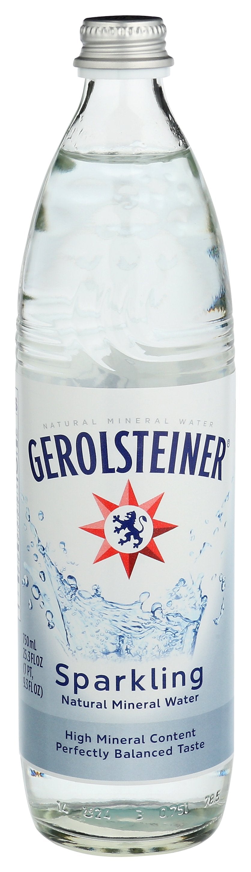 GEROLSTEINER WATER MINERAL SPRKL - Case of 15
