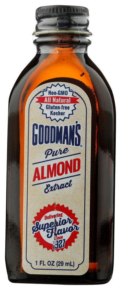 Goodmans Extract Almond Pure - Case of 6 - 1 FO