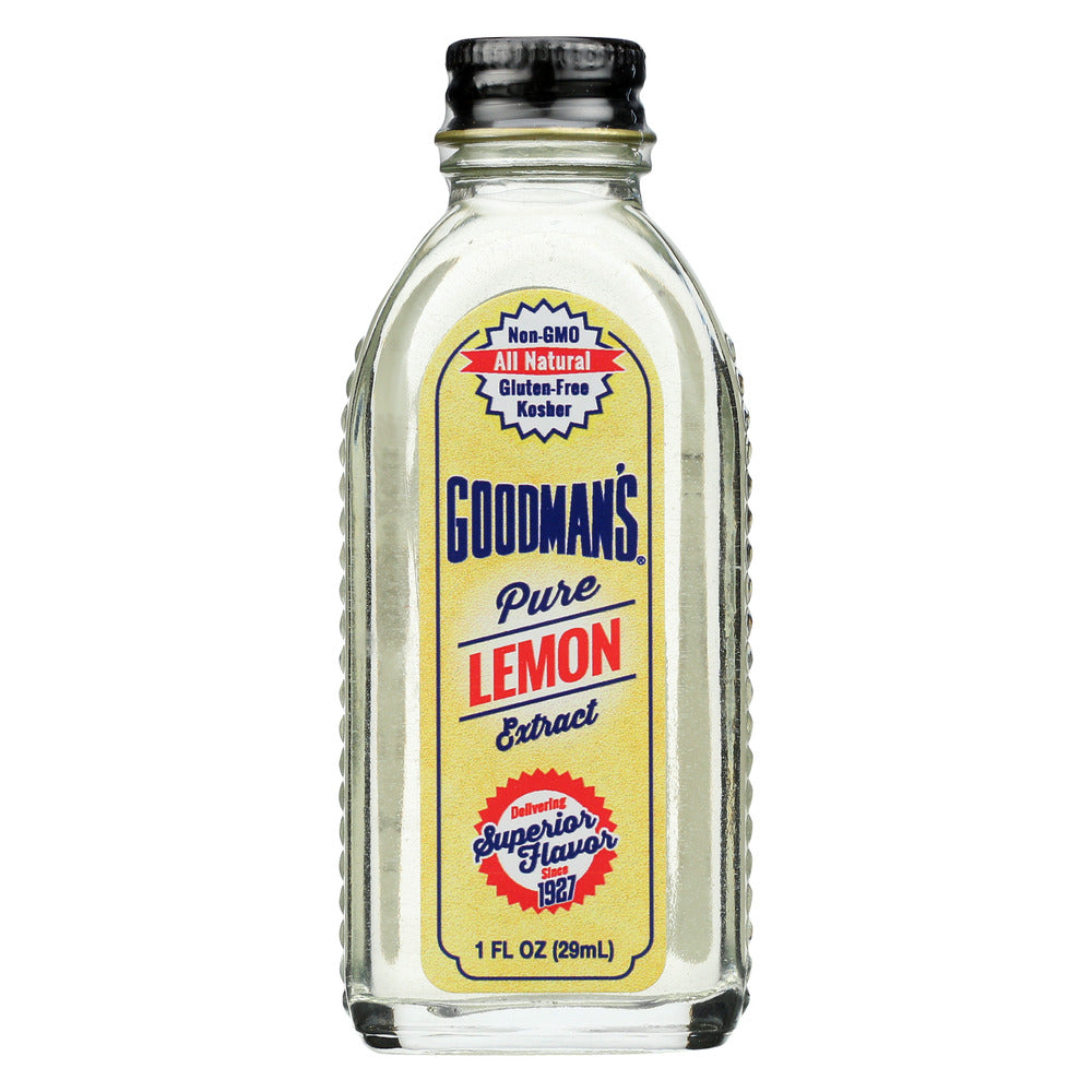 Goodmans Extract Lemon Pure - Case of 6 - 1 FO