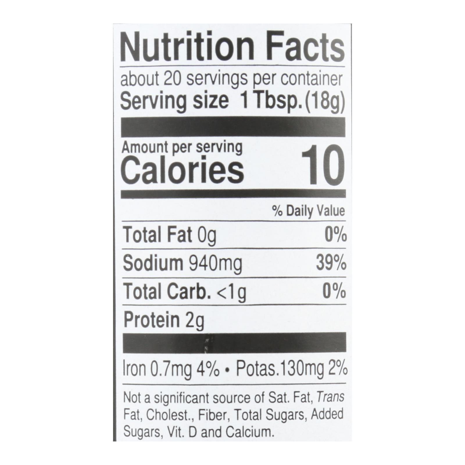 San - J Tamari Soy Sauce - Organic - Case Of 6 - 10 Fl Oz.