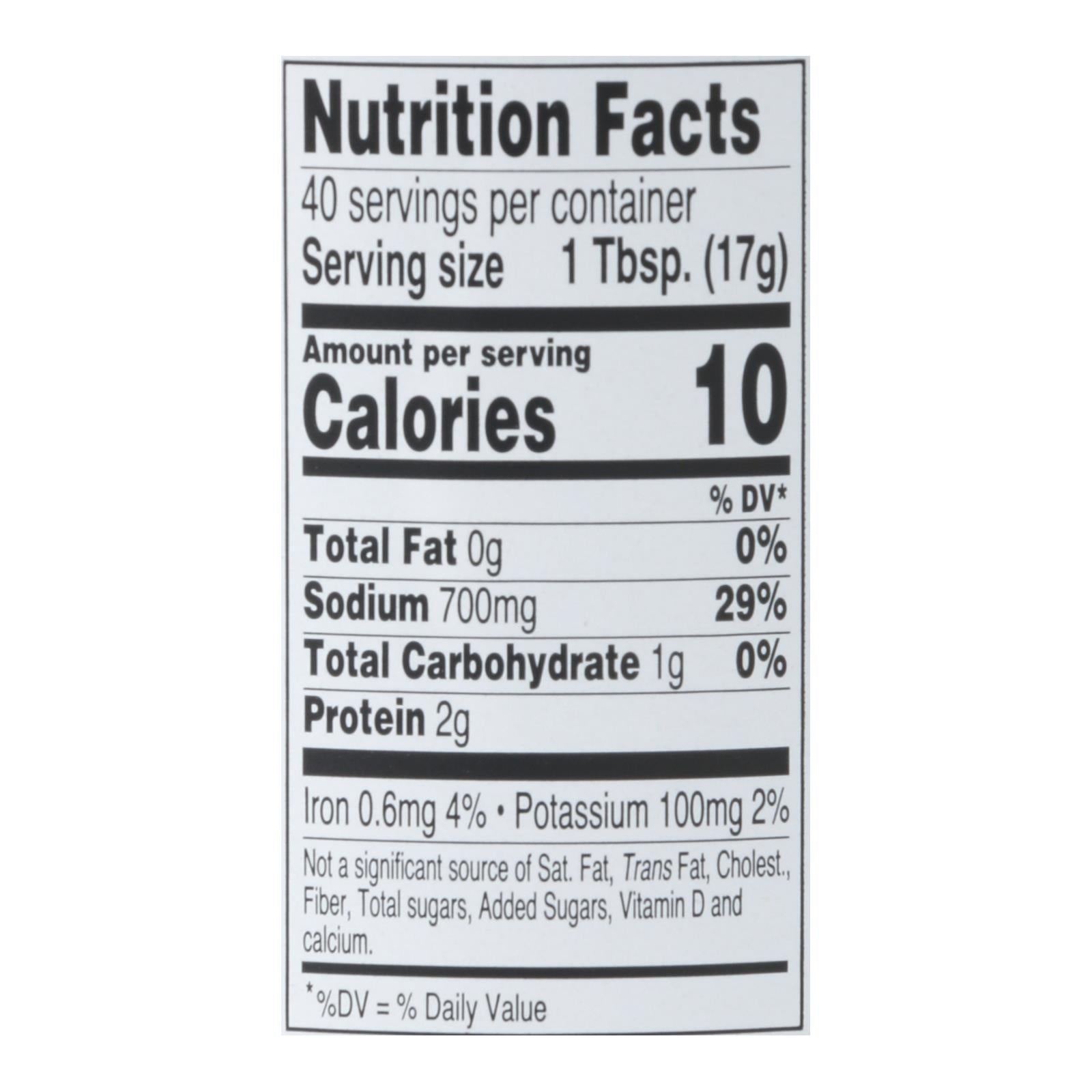 San - J Tamari Soy Sauce - Case Of 6 - 20 Fl Oz.