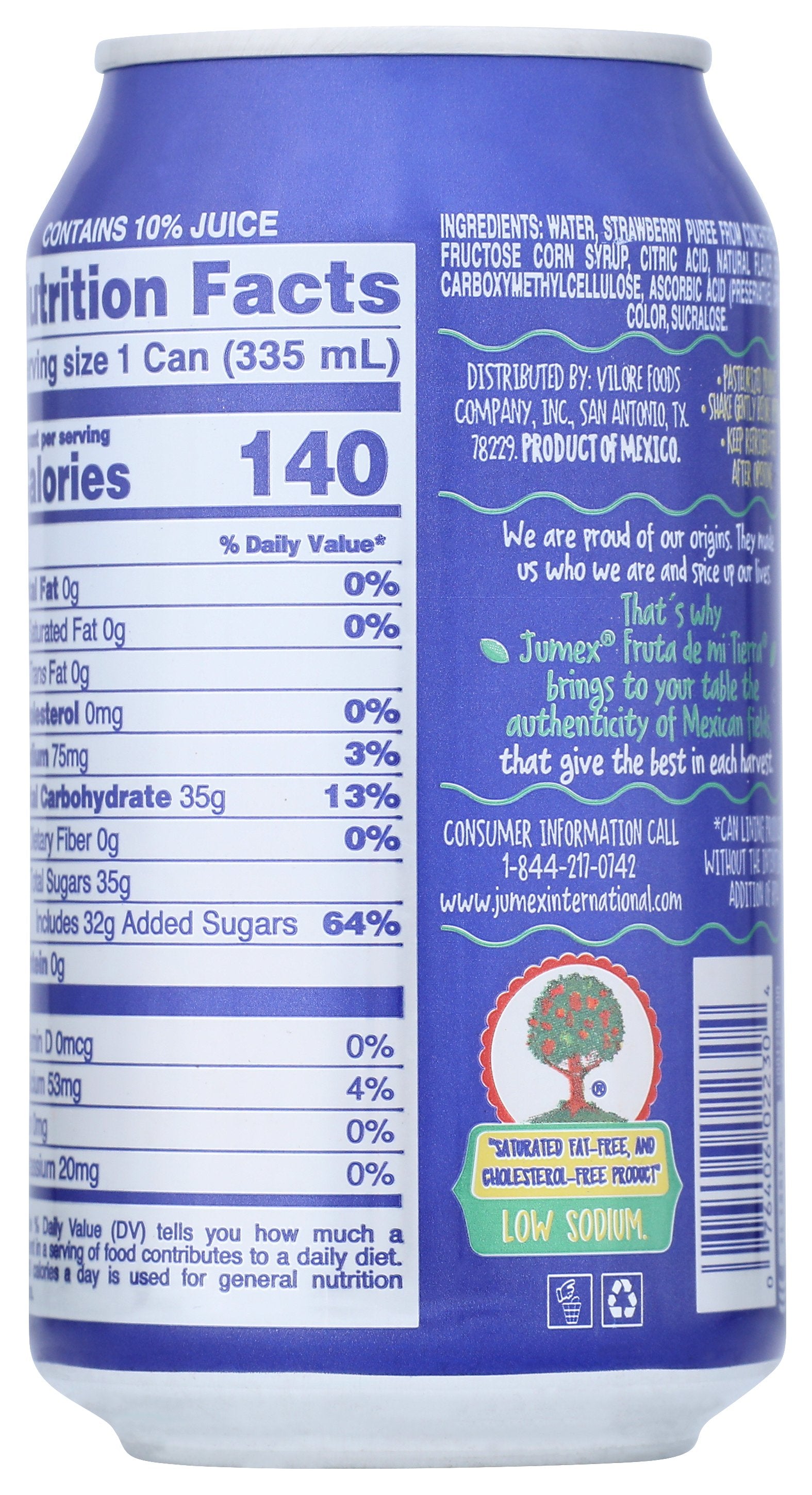 JUMEX NECTAR STRWBRY - Case of 24