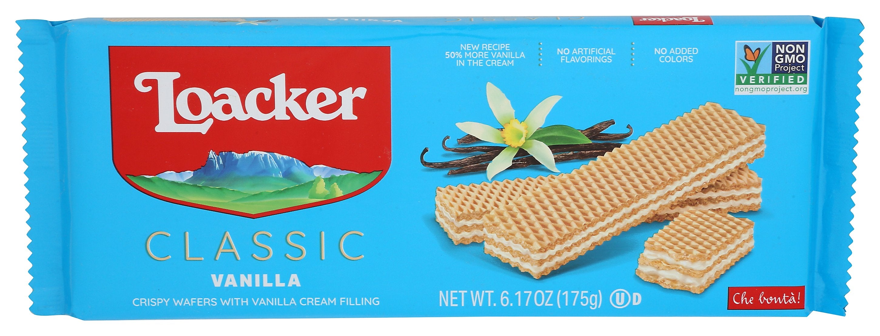 LOACKER WAFER VANILLA 175G - Case of 18
