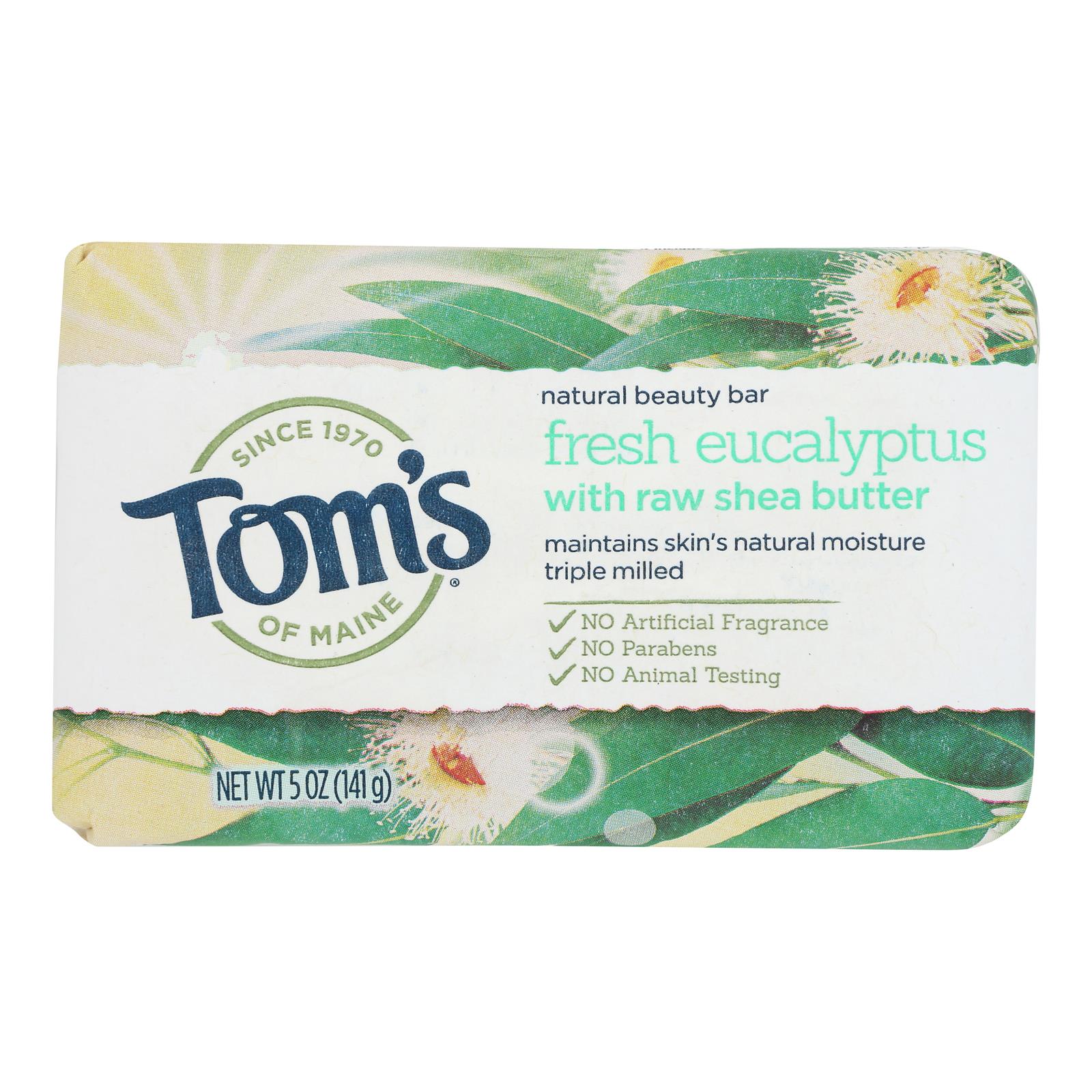 Tom's Of Maine - Beauty Bar Frsh Euclpts - Case Of 6 - 5 Oz