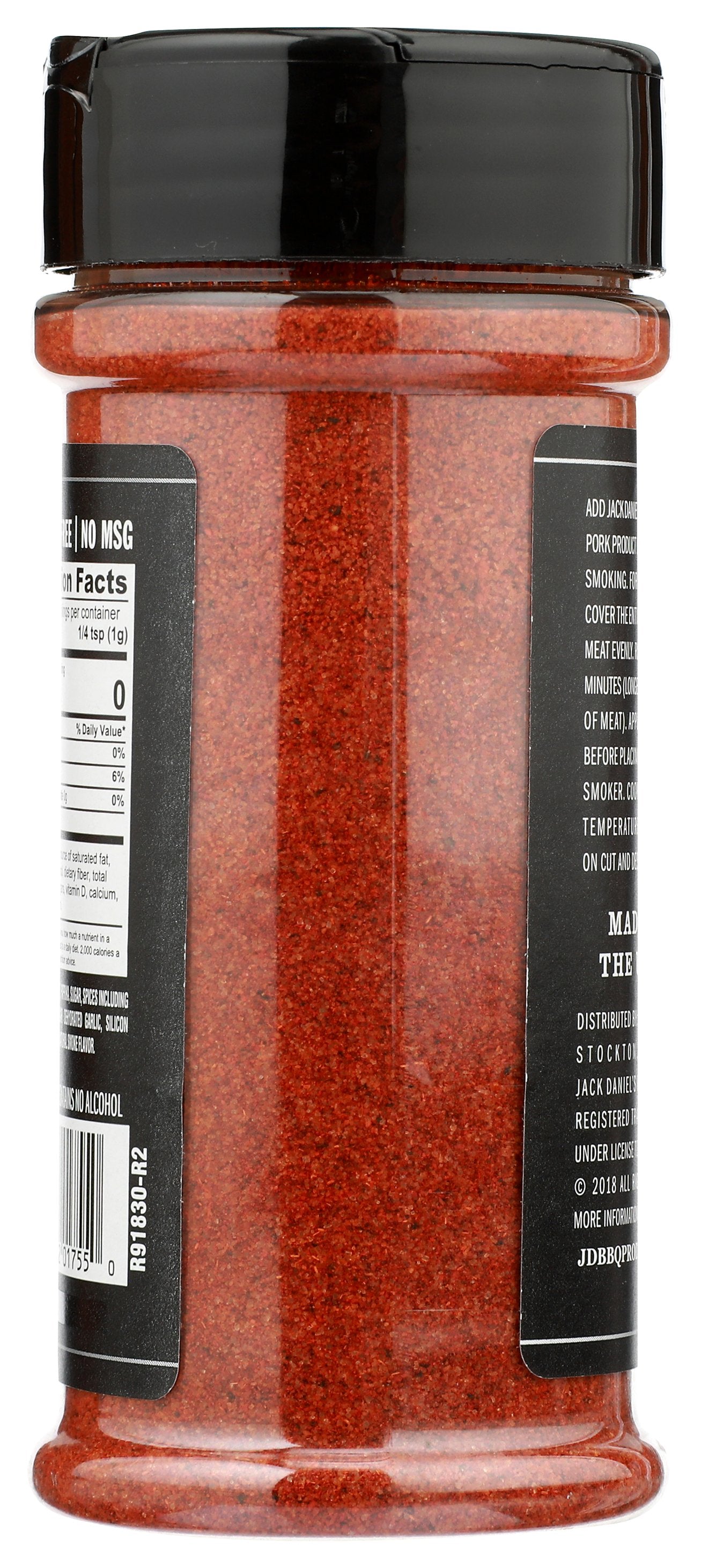 JACK DANIELS SSNNG RUB BBQ PORK - Case of 6