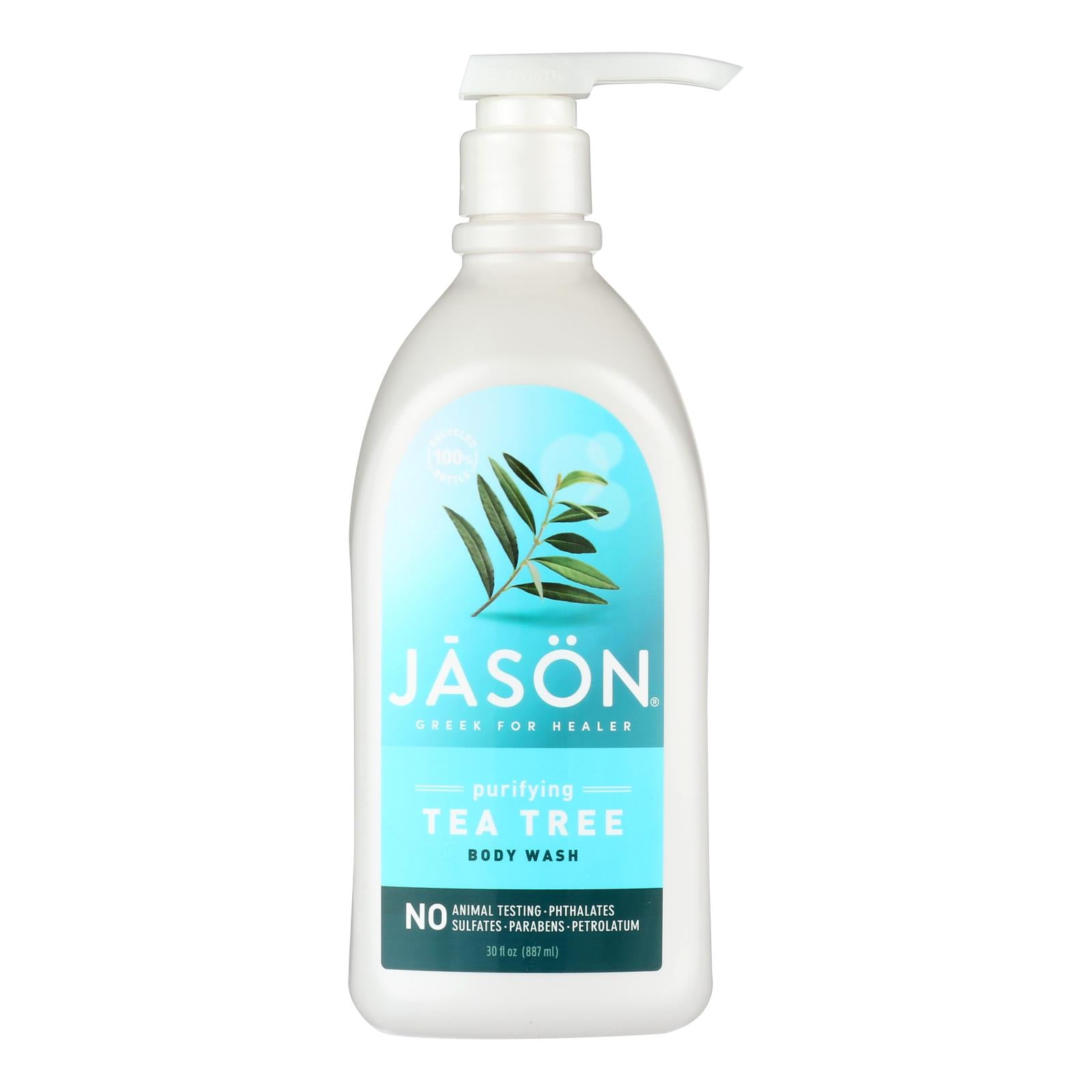 Jason Body Wash Pure Natural Purifying Tea Tree - 30 Fl Oz