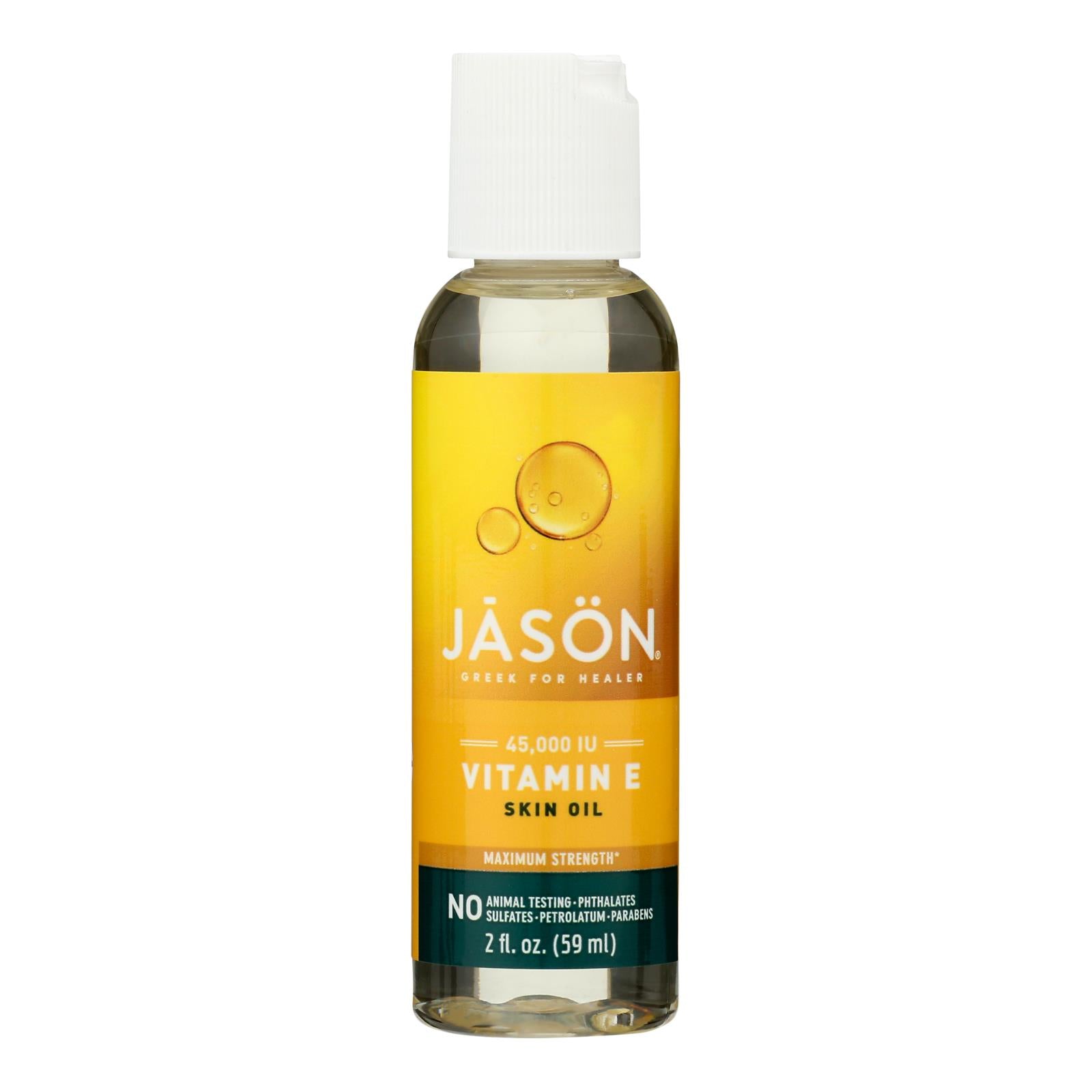 Jason Vitamin E Pure Natural Skin Oil Maximum Strength - 45000 Iu - 2 Fl Oz