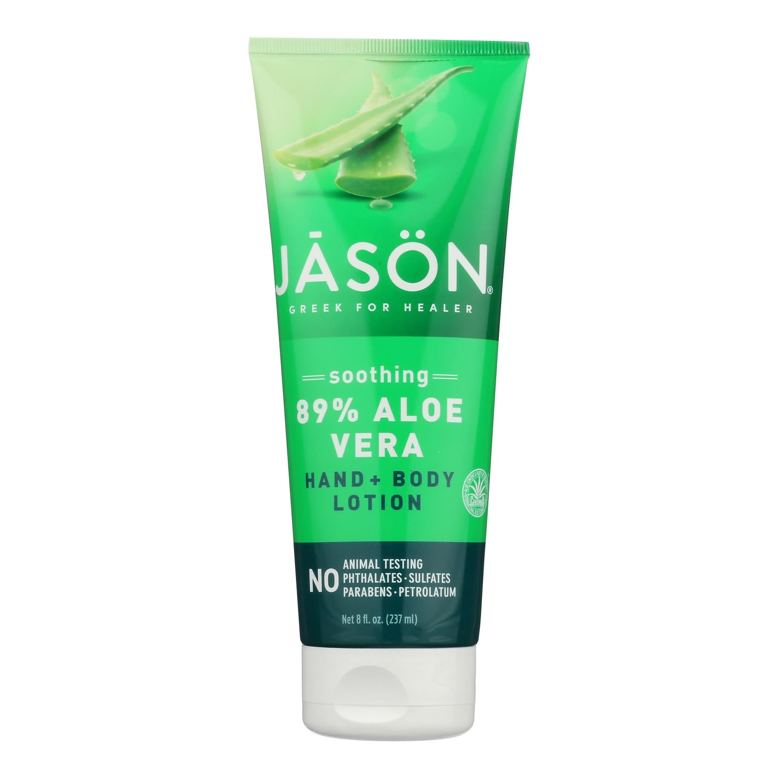 Jason Hand And Body Lotion Aloe Vera 8 Fl Oz 3284