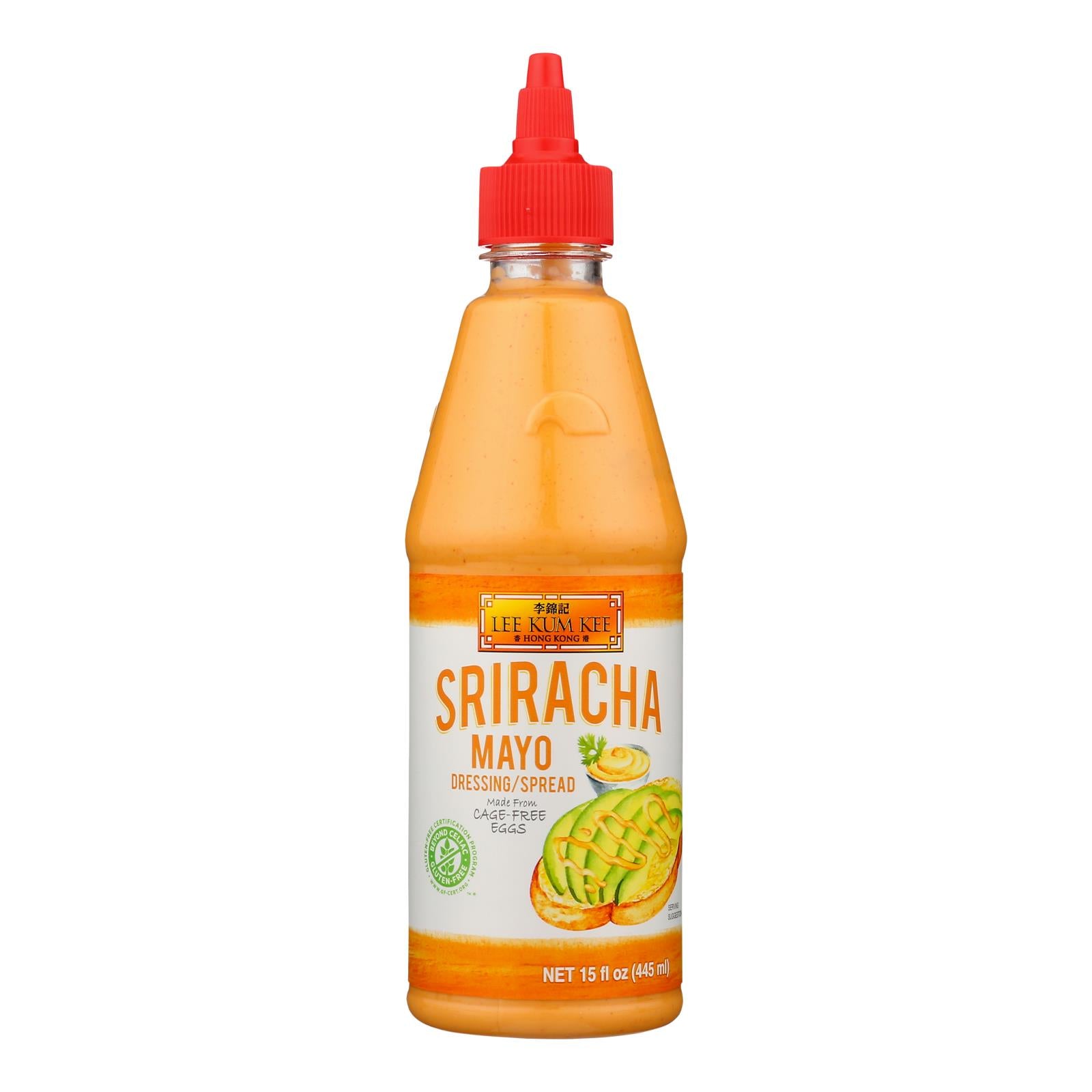 Lee Kum Kee Mayonnaise - Sriracha - Case Of 6 - 15 Fl Oz