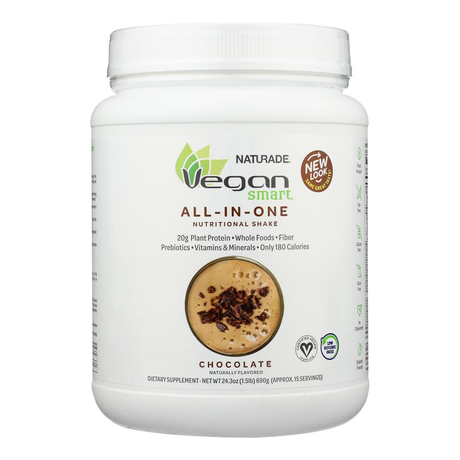 Naturade All-In-One Vegan Chocolate Shake - 24.34 oz