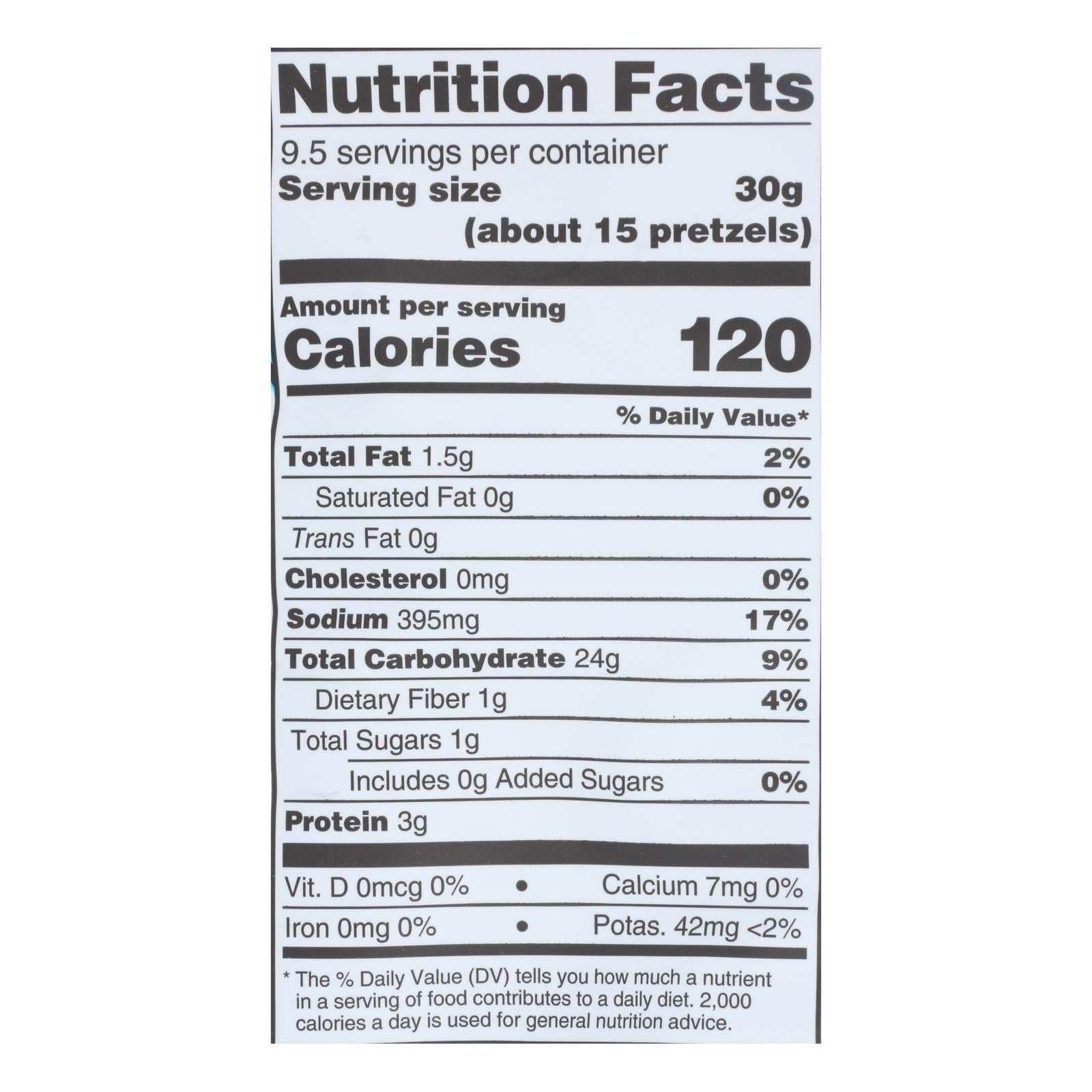 Unique Pretzels - Pretzel Shells - Original - Case Of 12 - 10 Oz.