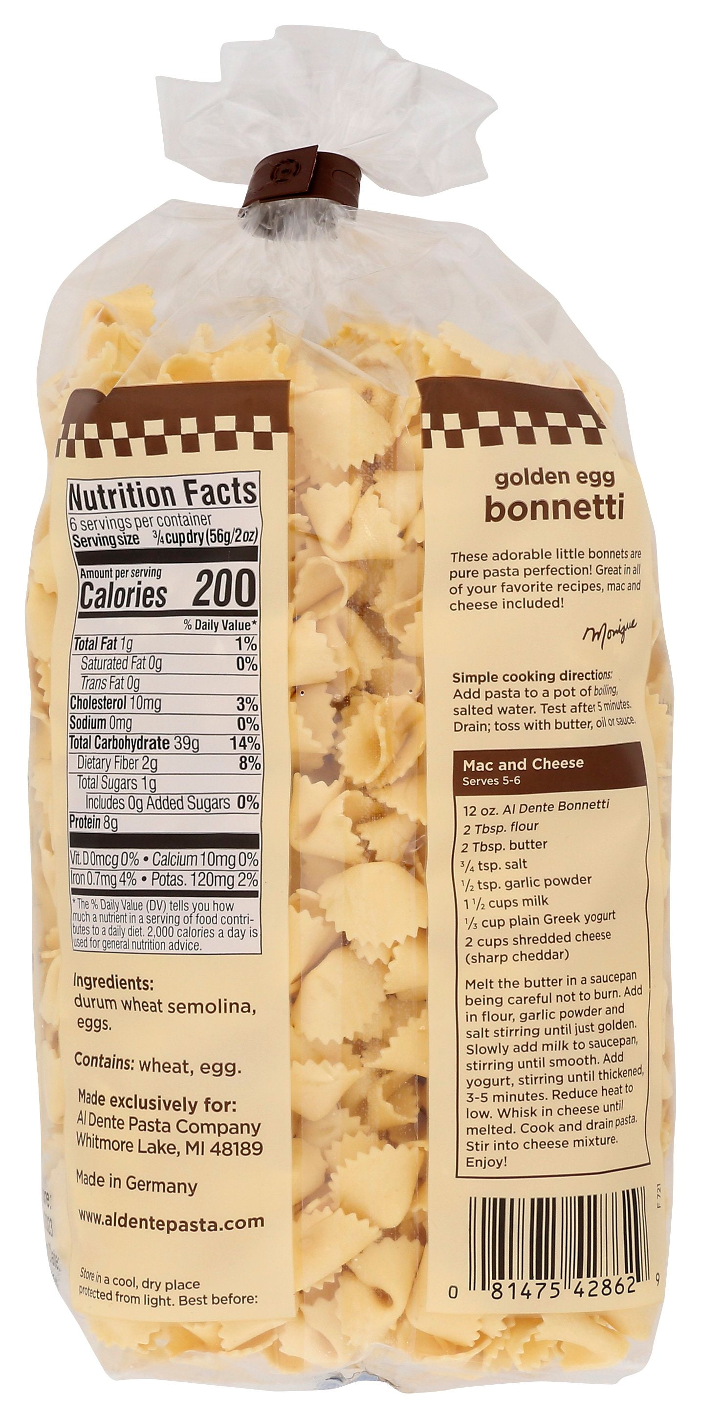 AL DENTE PASTA GLDN BONNETTI - Case of 6