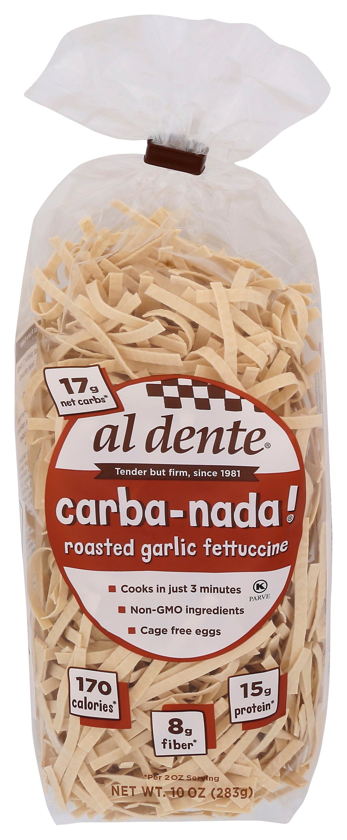 AL DENTE PASTA FTTCCNE LC RSTD GARLIC - Case of 6