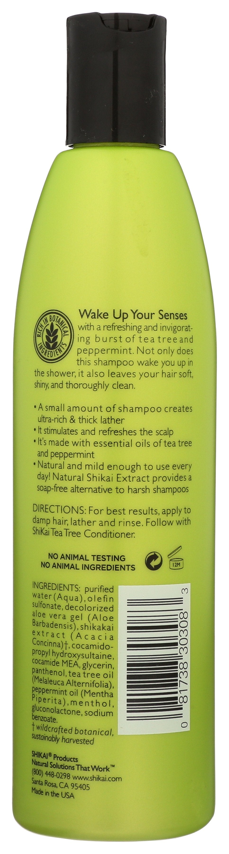 SHIKAI SHAMPOO TEA TREE - Case of 3