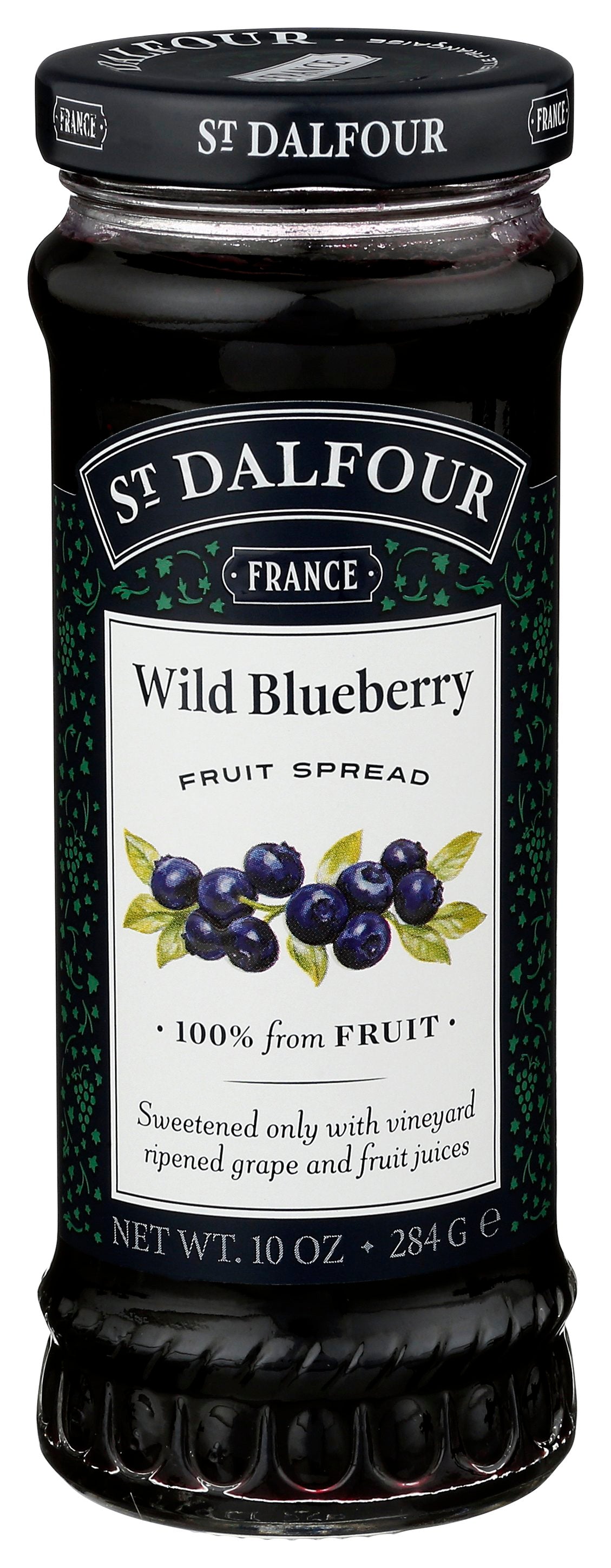ST DALFOUR CONSERVE WILD BLUBRY - Case of 6