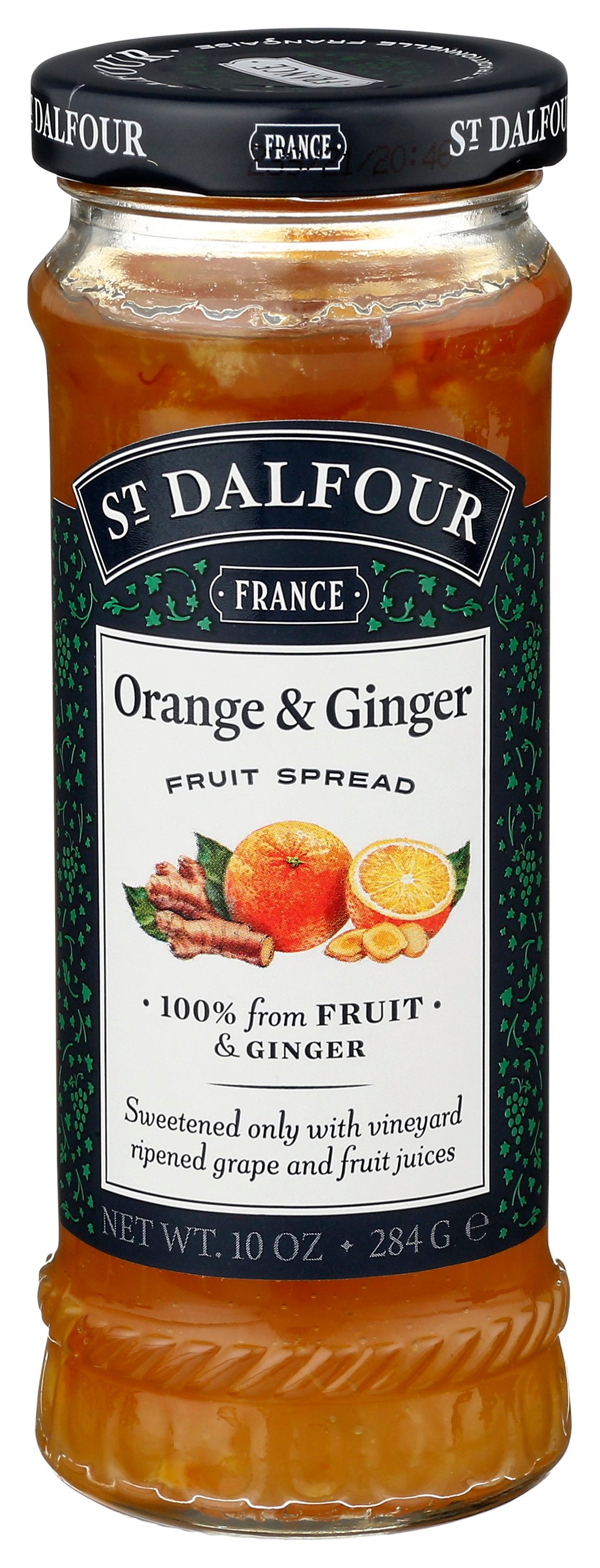 ST DALFOUR CONSERVE MRMLD ORANGE & GINGER - Case of 6