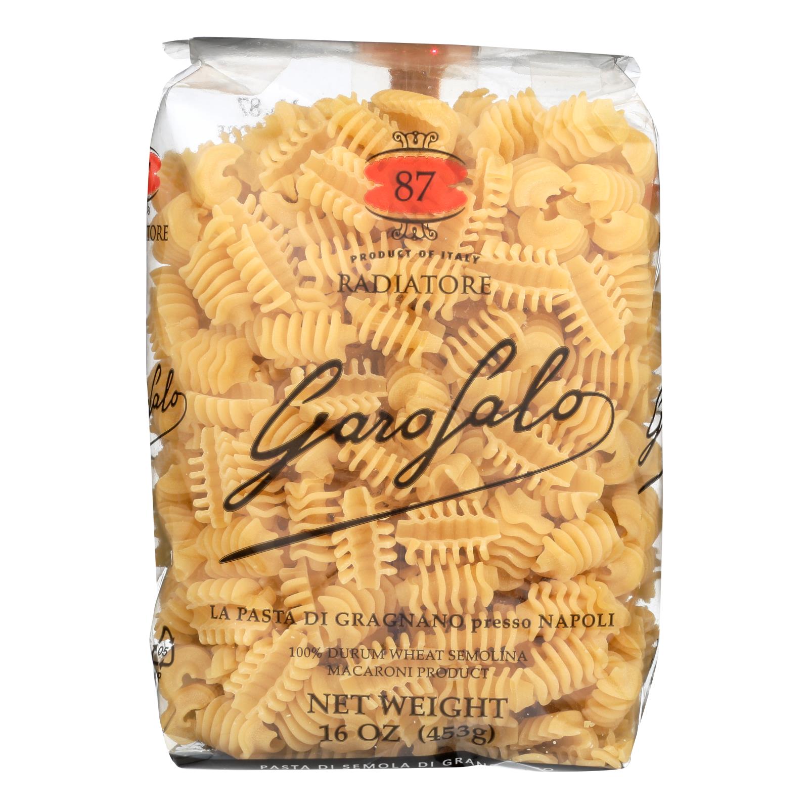 Garofalo Radiatore Pasta - Case Of 12 - 16 Oz
