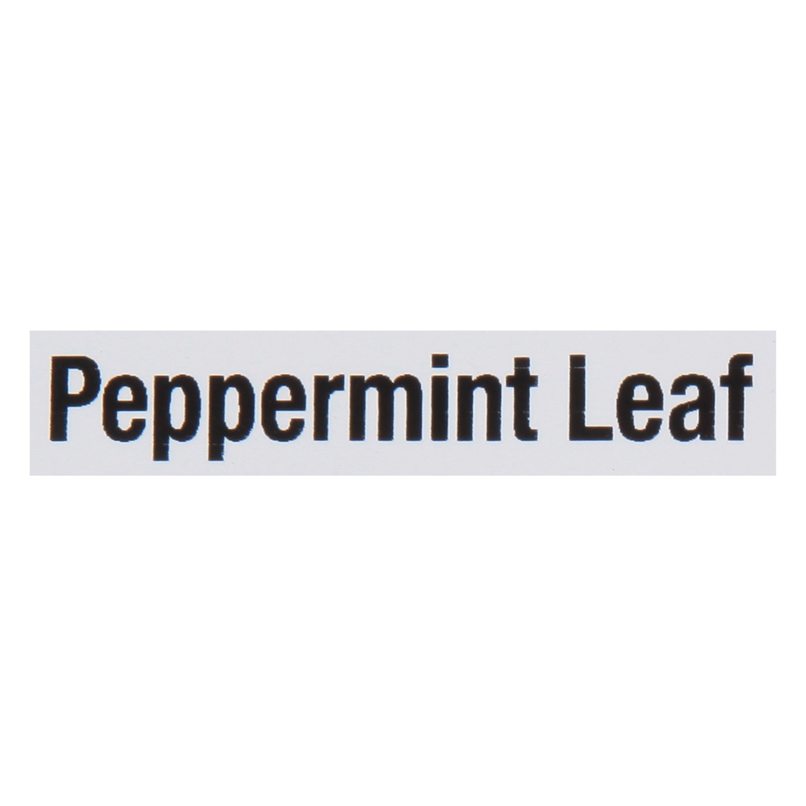 Frontier Herb Peppermint Leaf Organic Cut And Sifted - Single Bulk Item - 1lb