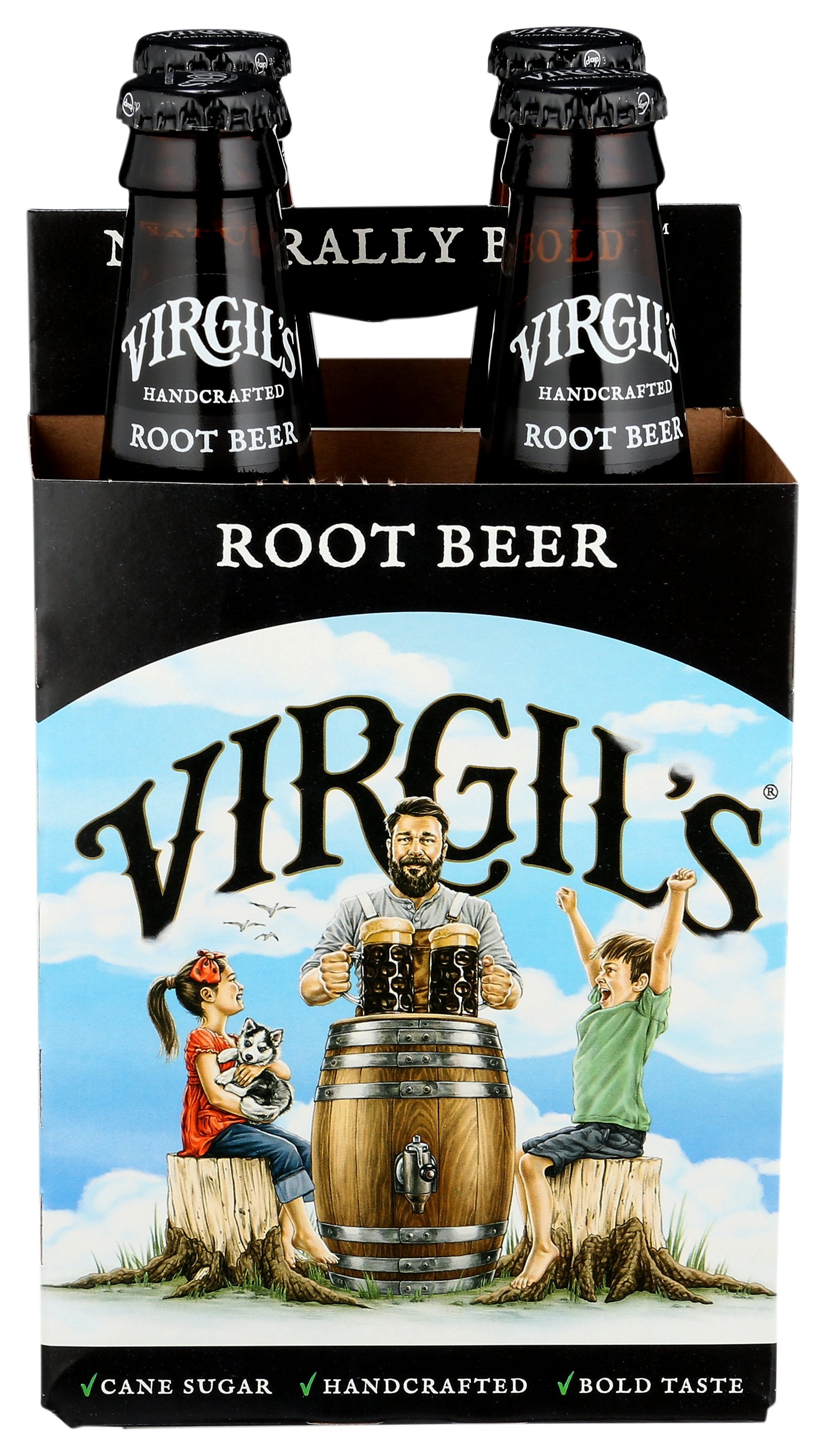 VIRGILS SODA ROOT BEER 4PK - Case of 6