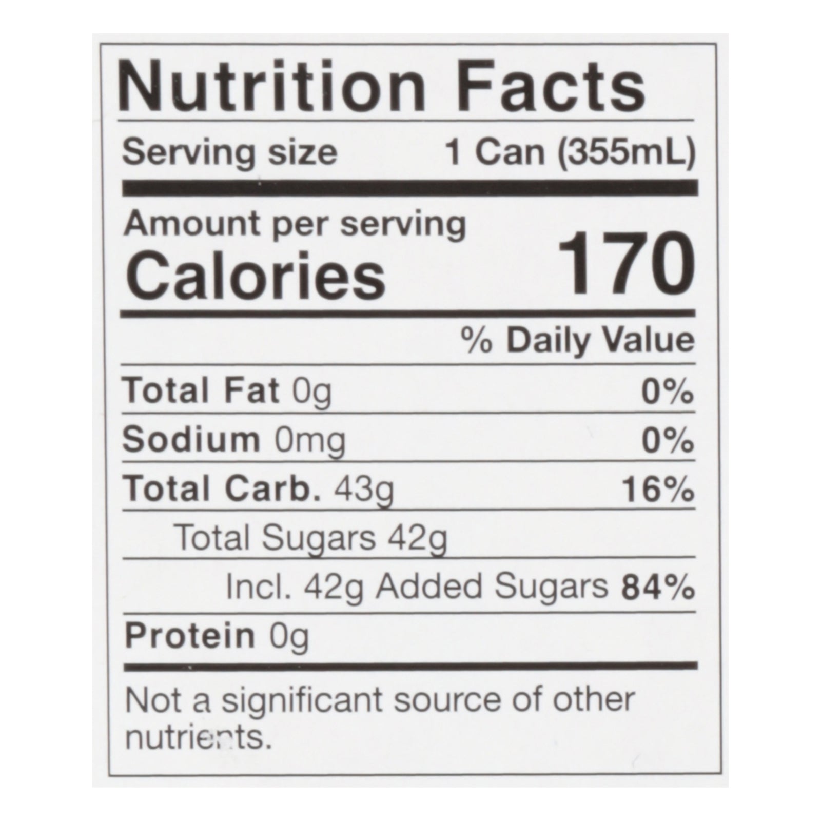 Virgil's - Soda Vanilla Cream - CS of 6-4/12 FZ