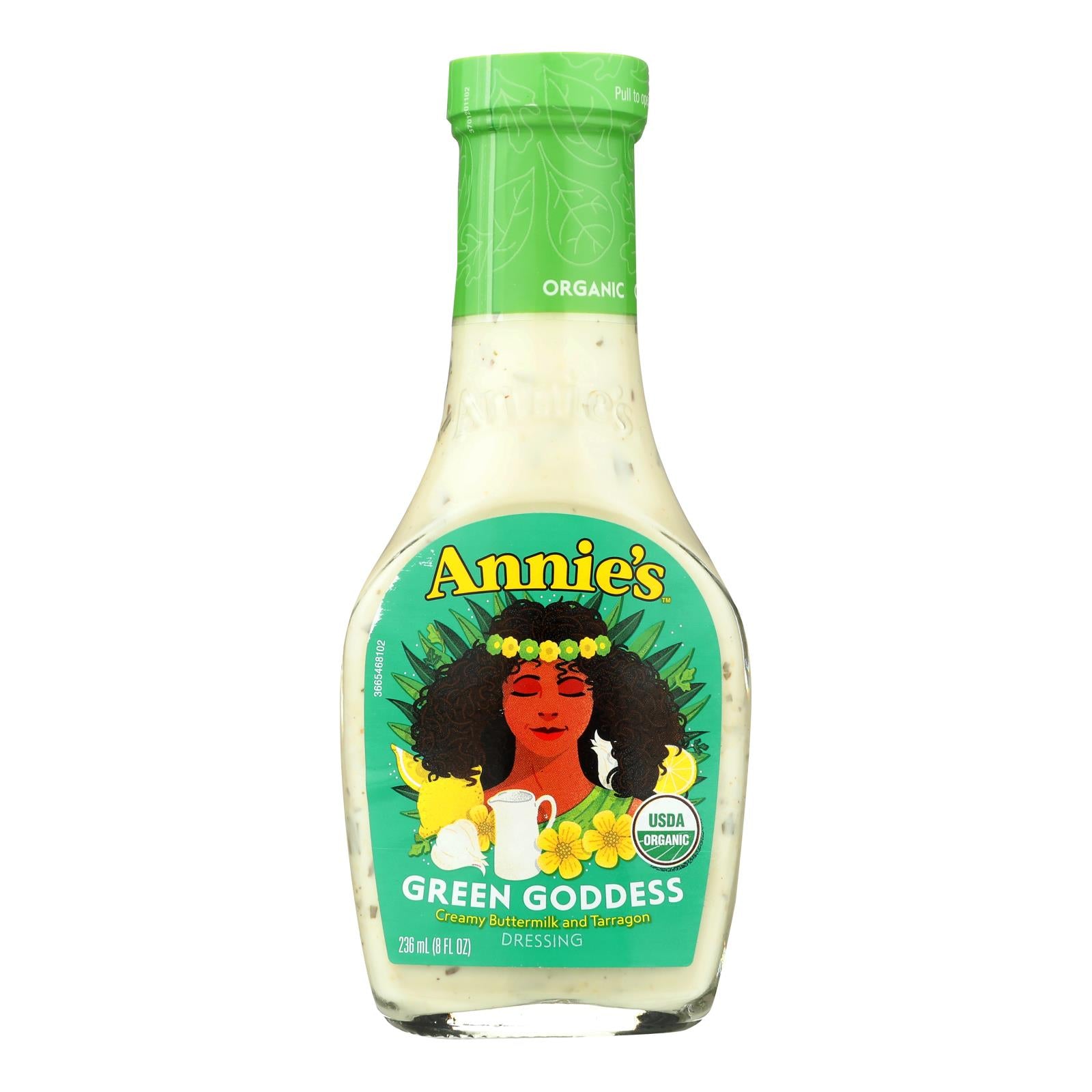 Annie's Naturals Organic Dressing Green Goddess - Case Of 6 - 8 Fl Oz.
