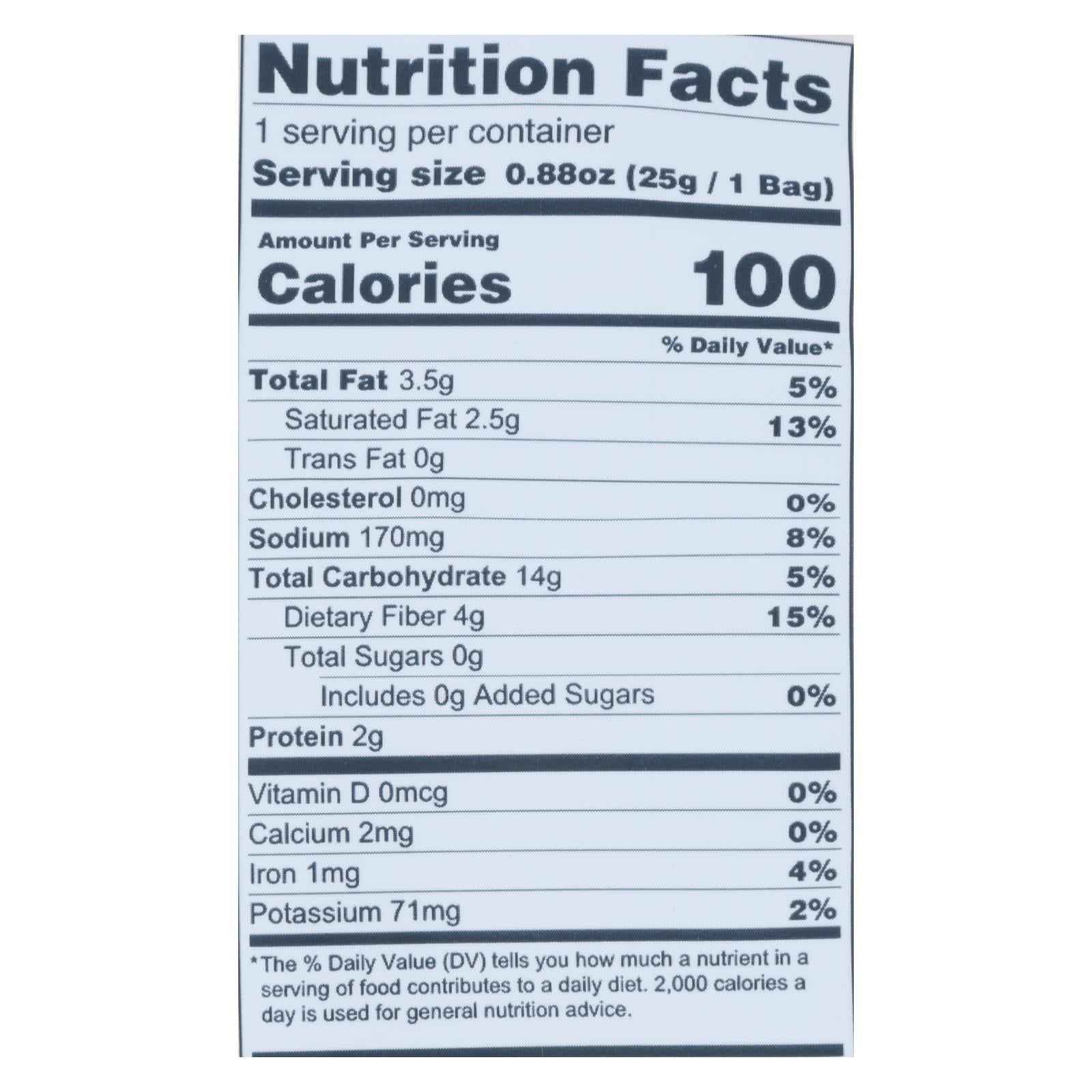 Lesser Evil Popcorn - Organic - Himalayan Pink - .88 Oz - Case Of 18