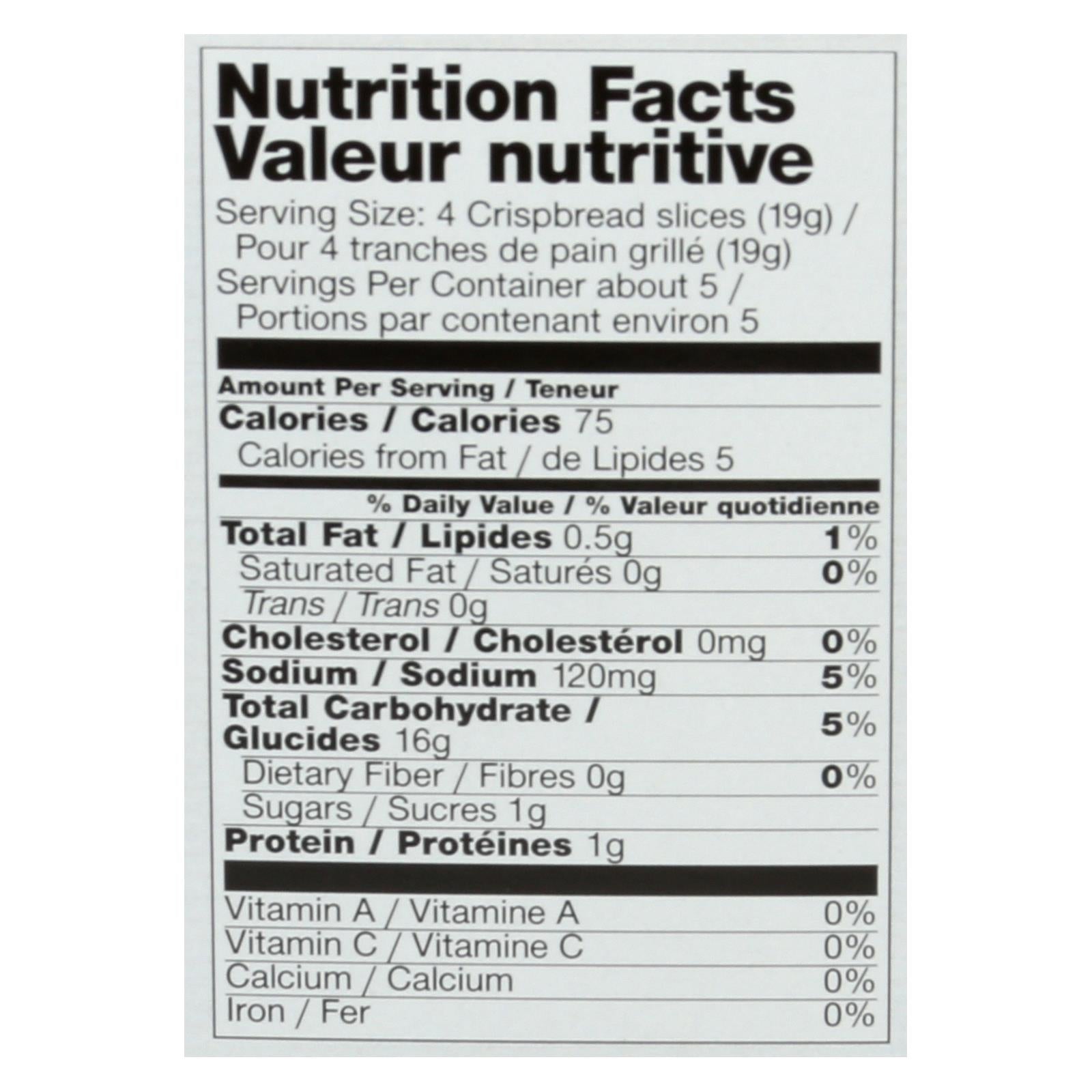 Natural Nectar Gluten Free Cracklebred - Case of 12 - 3.5 oz.