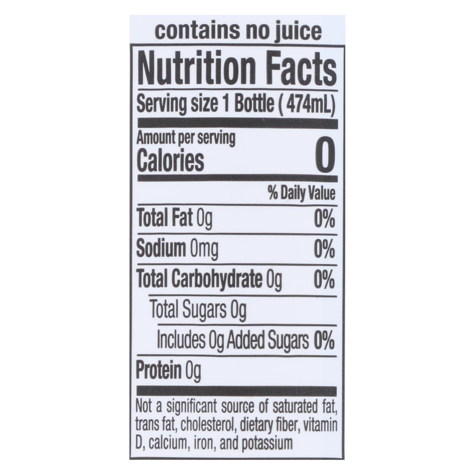 Hint Blackberry Water - Blackberry - Case Of 12 - 16 Fl Oz.