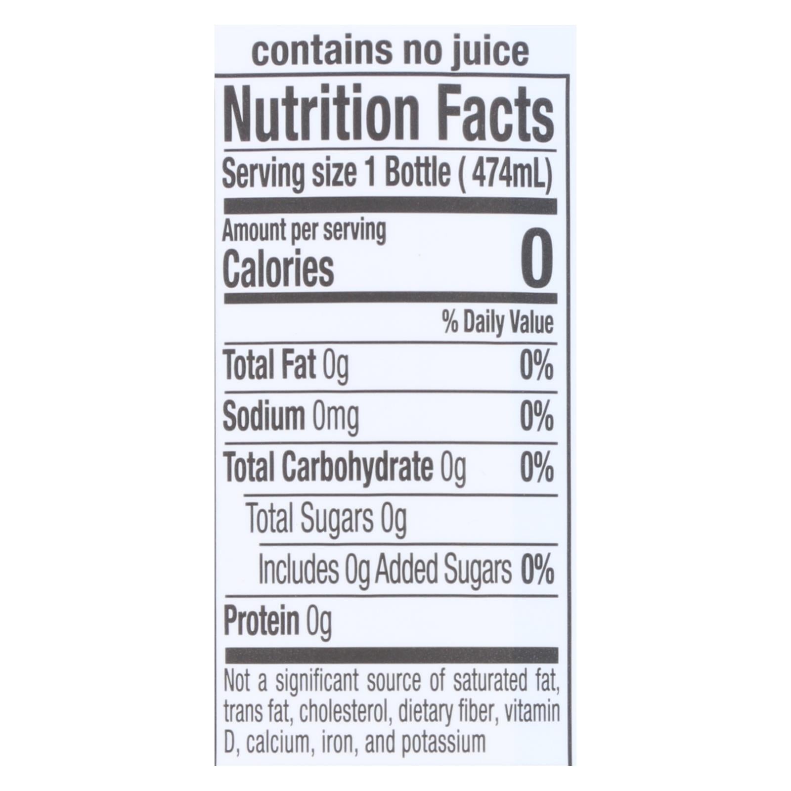 Hint Apple Water - Crisp Apple - Case of 12 - 16 Fl oz.