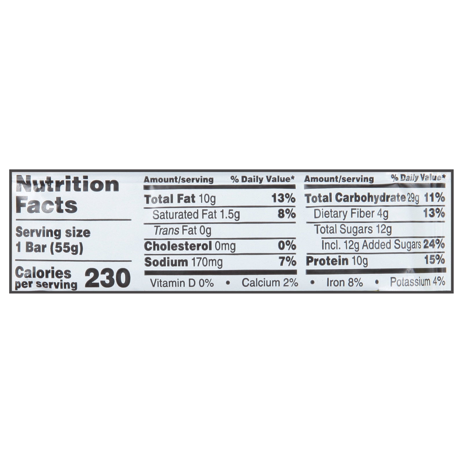 Rxbar - Bar Am Honey Cinnamon Peanut Butter - Case of 12 - 1.9 Ounces