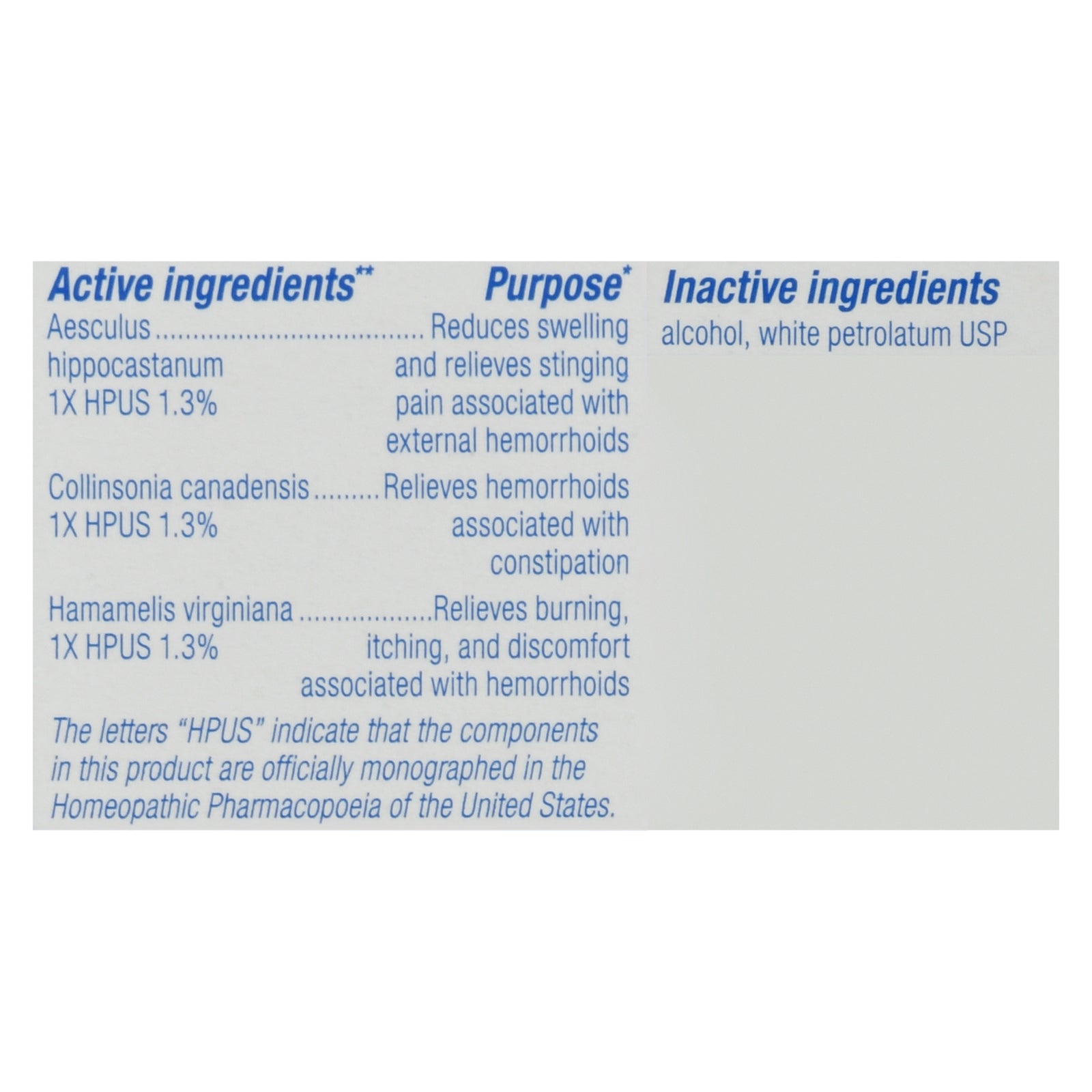 Hemcalm - Hemcalm Ointment - 1 Each 1-1 Oz