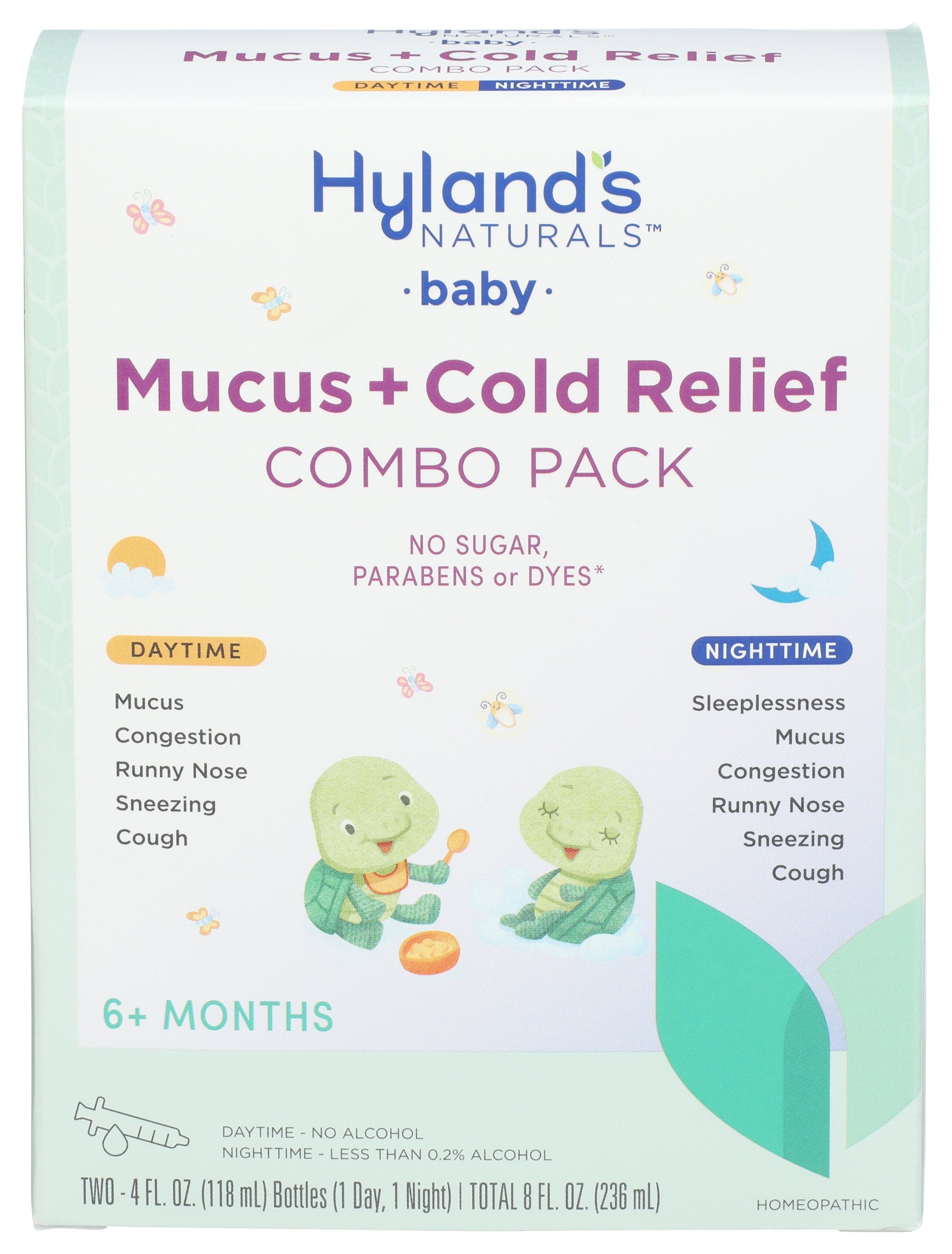 HYLAND BABY MUCUS COLD COMBO PK