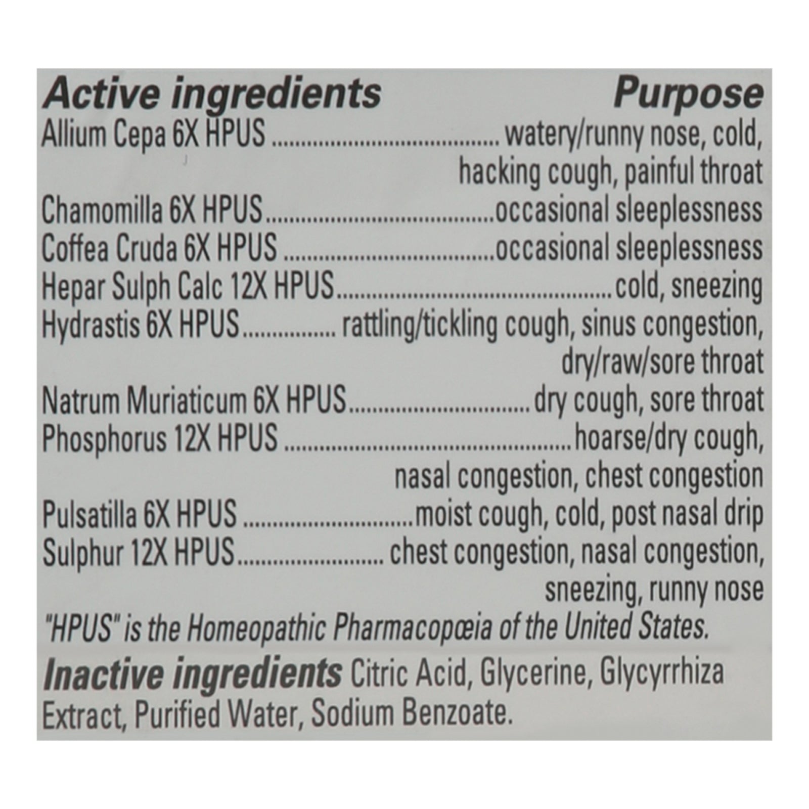 Hyland's - 4kids Night Cold 'n Cough - Case of 3-4 Fluid Ounces