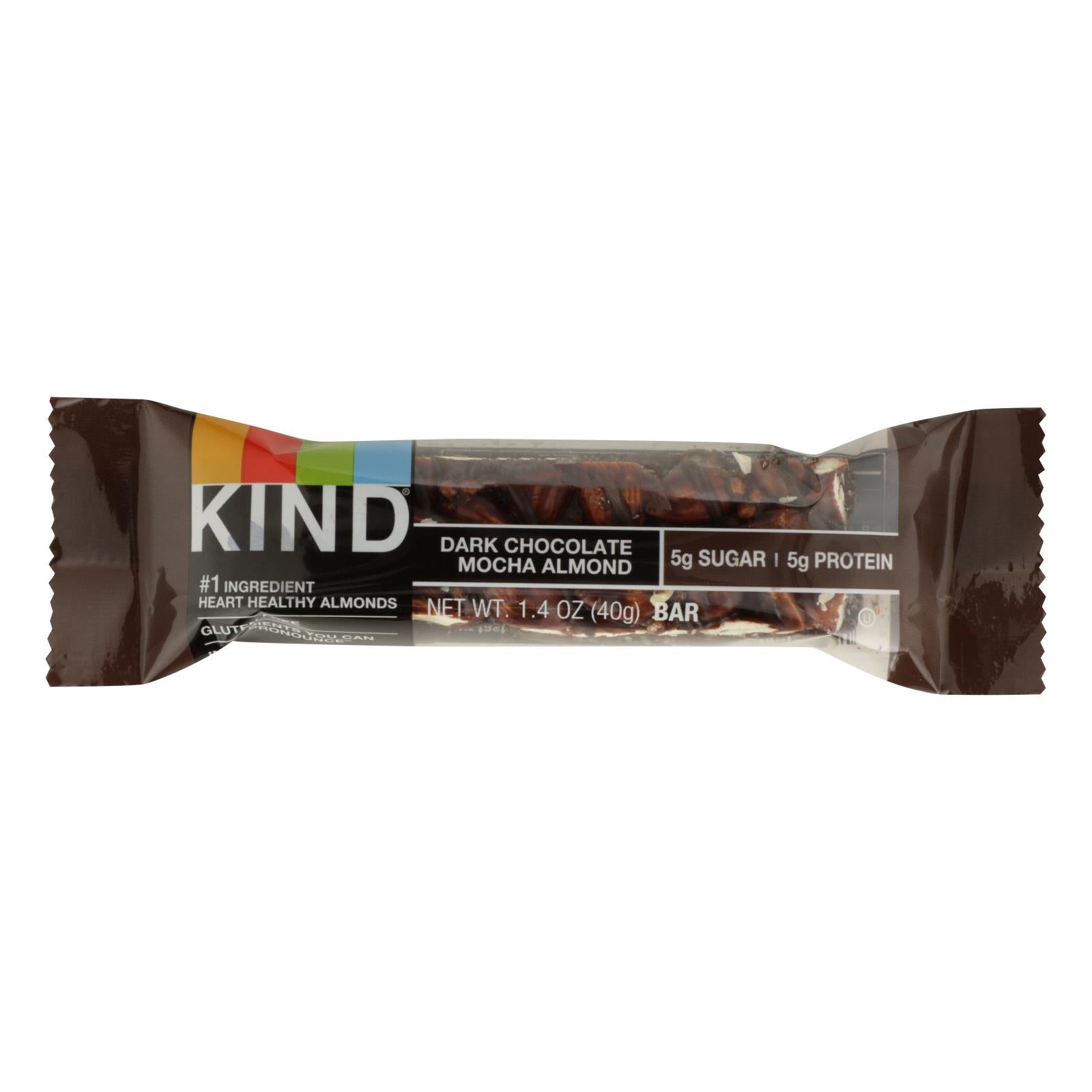 Kind - Bar Dk Choc Mocha Almond - CS of 12-1.4 OZ