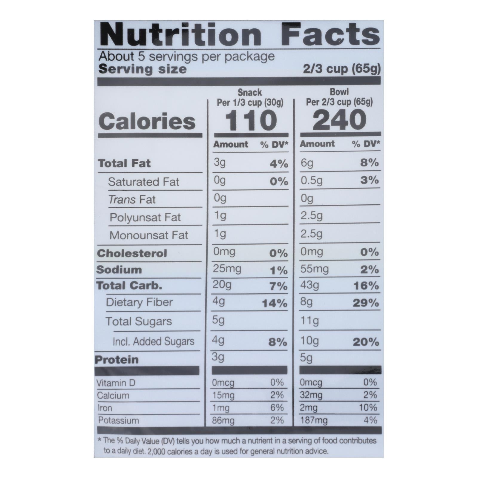 Kind Healthy Grains Vanilla Blueberry Clusters With Flax Seeds - 11 Oz - Case Of 6