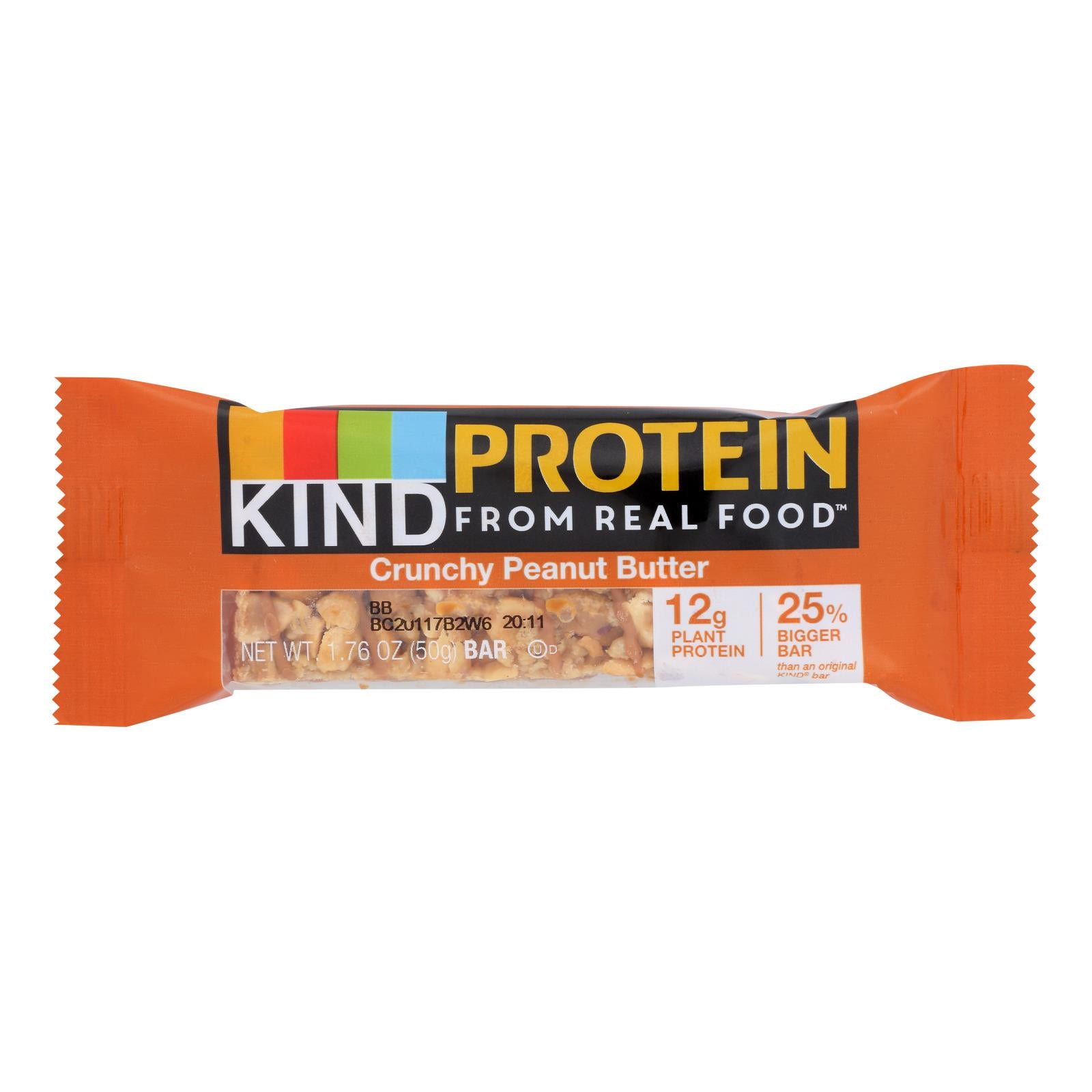 Kind - Bar Crunchy Peanut Butter - CS of 12-1.76 OZ