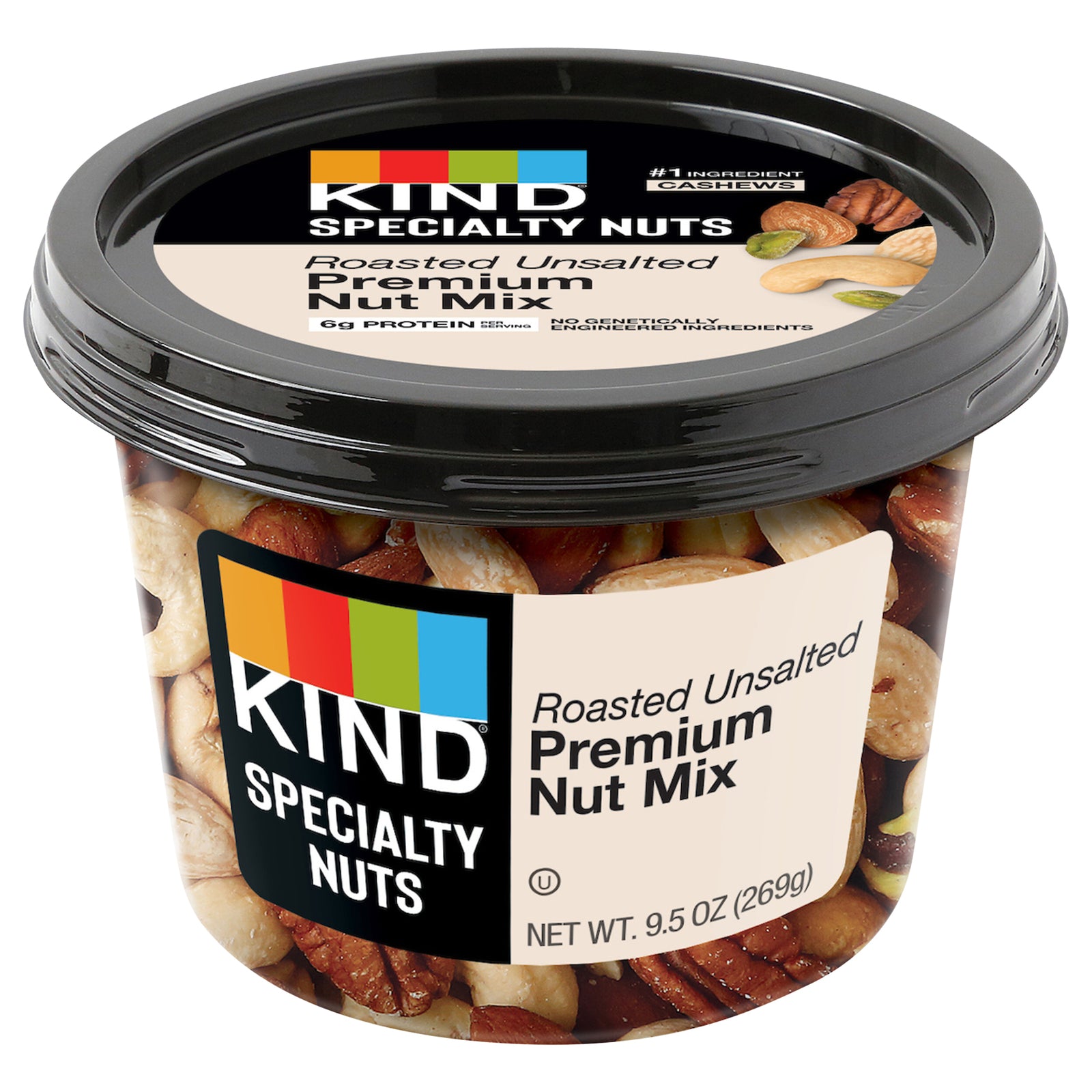 Kind - Nut Mx Rst No Slt Premium - CS of 6-9.5 OZ