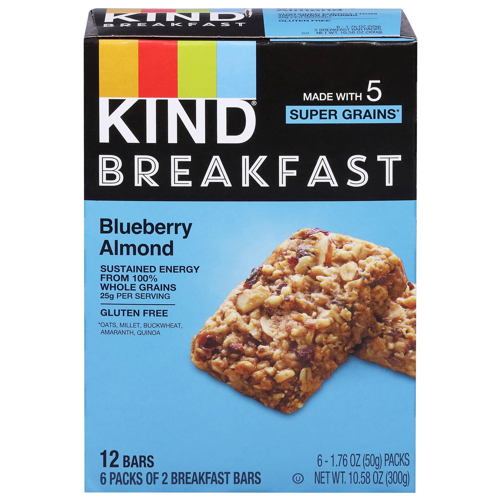 Kind - Bar Brkfast Blubry Almond - CS of 5-6/1.76 Z