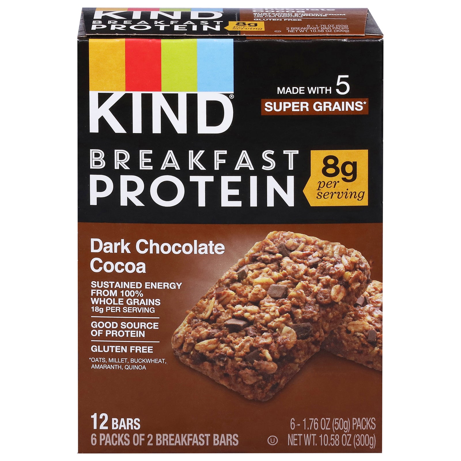 Kind - Bar Protein Drk Chc Cocoa - CS of 5-6/1.76 Z