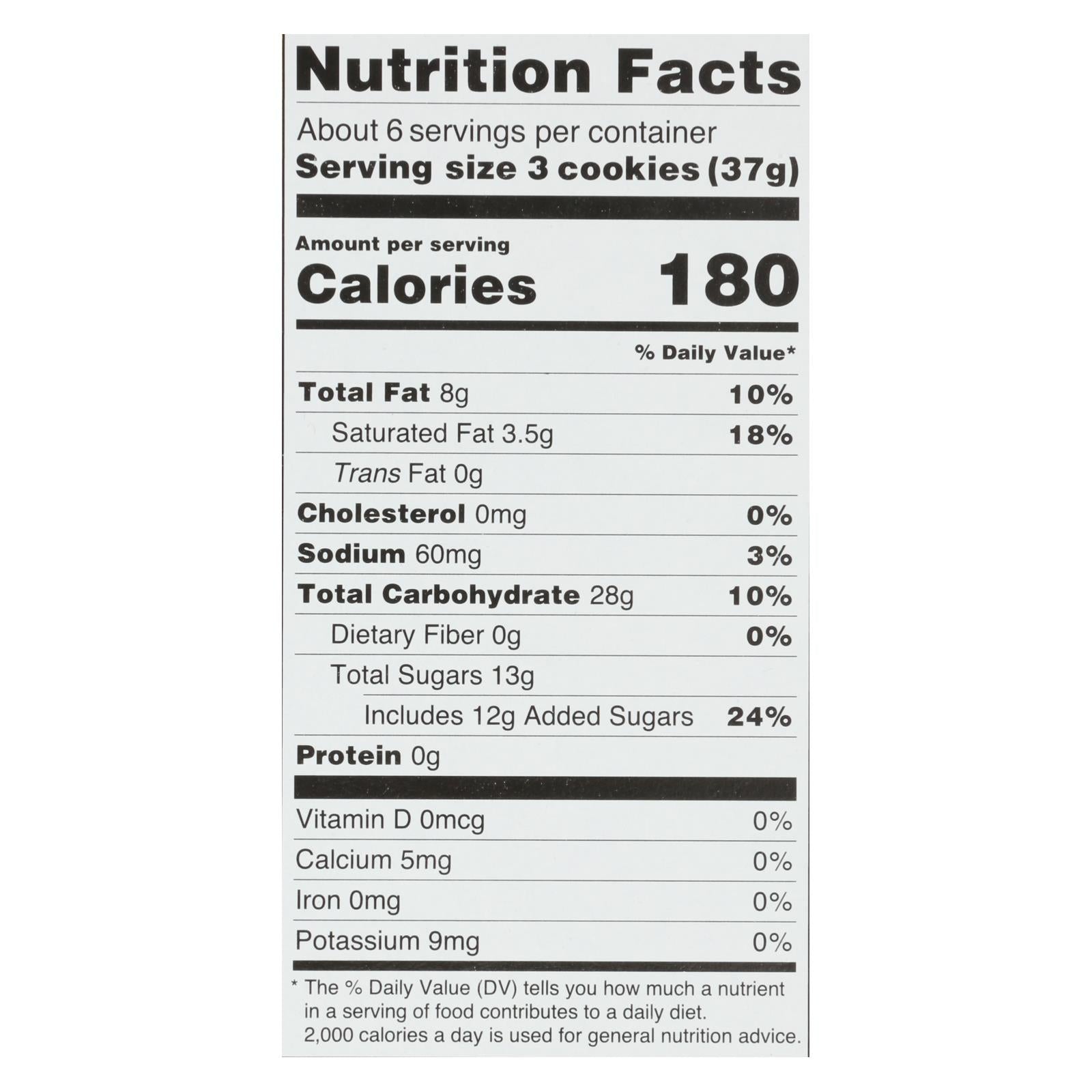 Kinnikinnick Vanilla Creme Sandwich Cookies - Case of 6 - 8 oz.