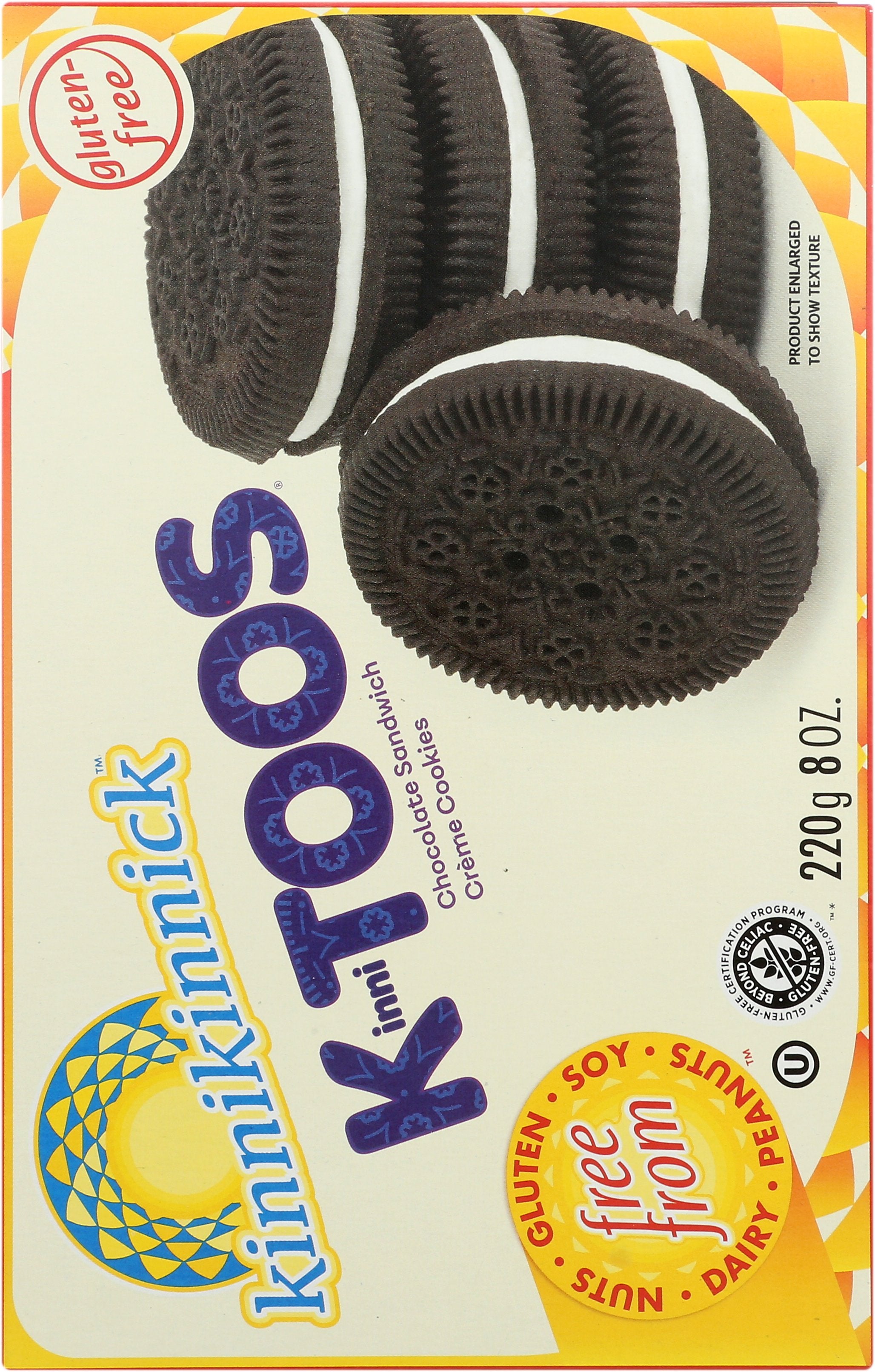 KINNIKINNICK COOKIE KTOOS CHOC CRM