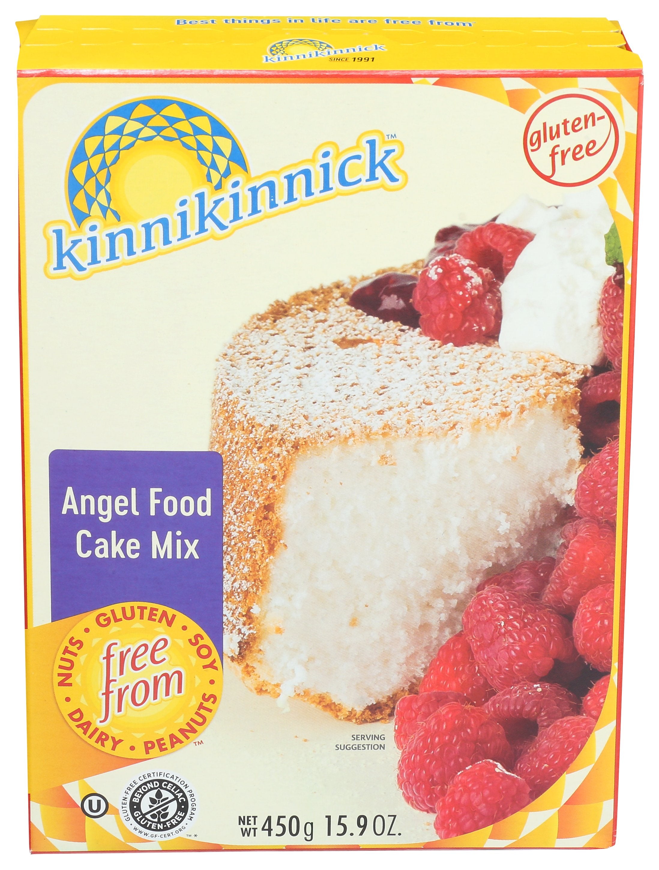 KINNIKINNICK MIX CAKE ANGEL FOOD