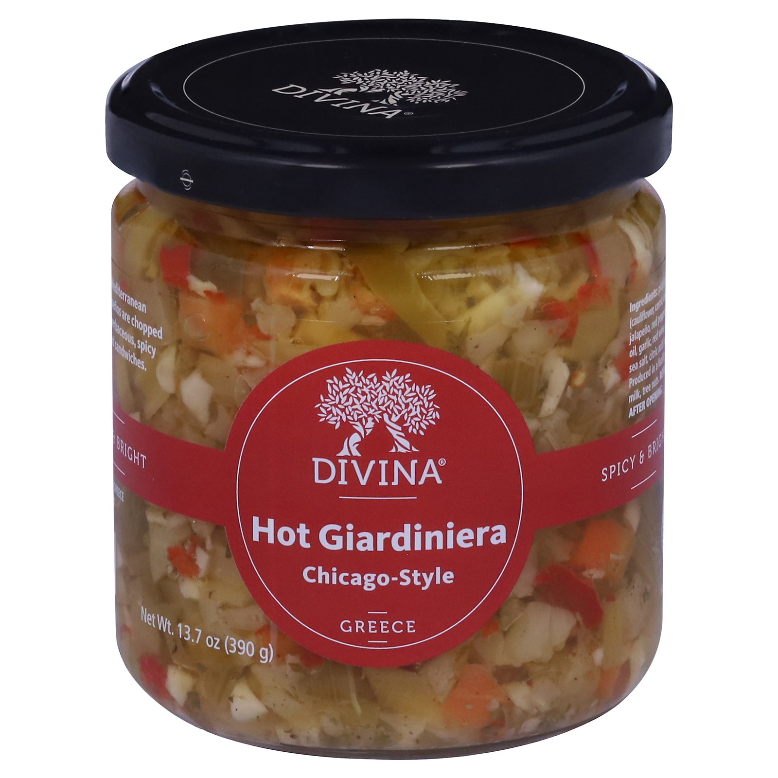 Divina - Giardiniera Hot Chicago - CS of 6-13.7 OZ