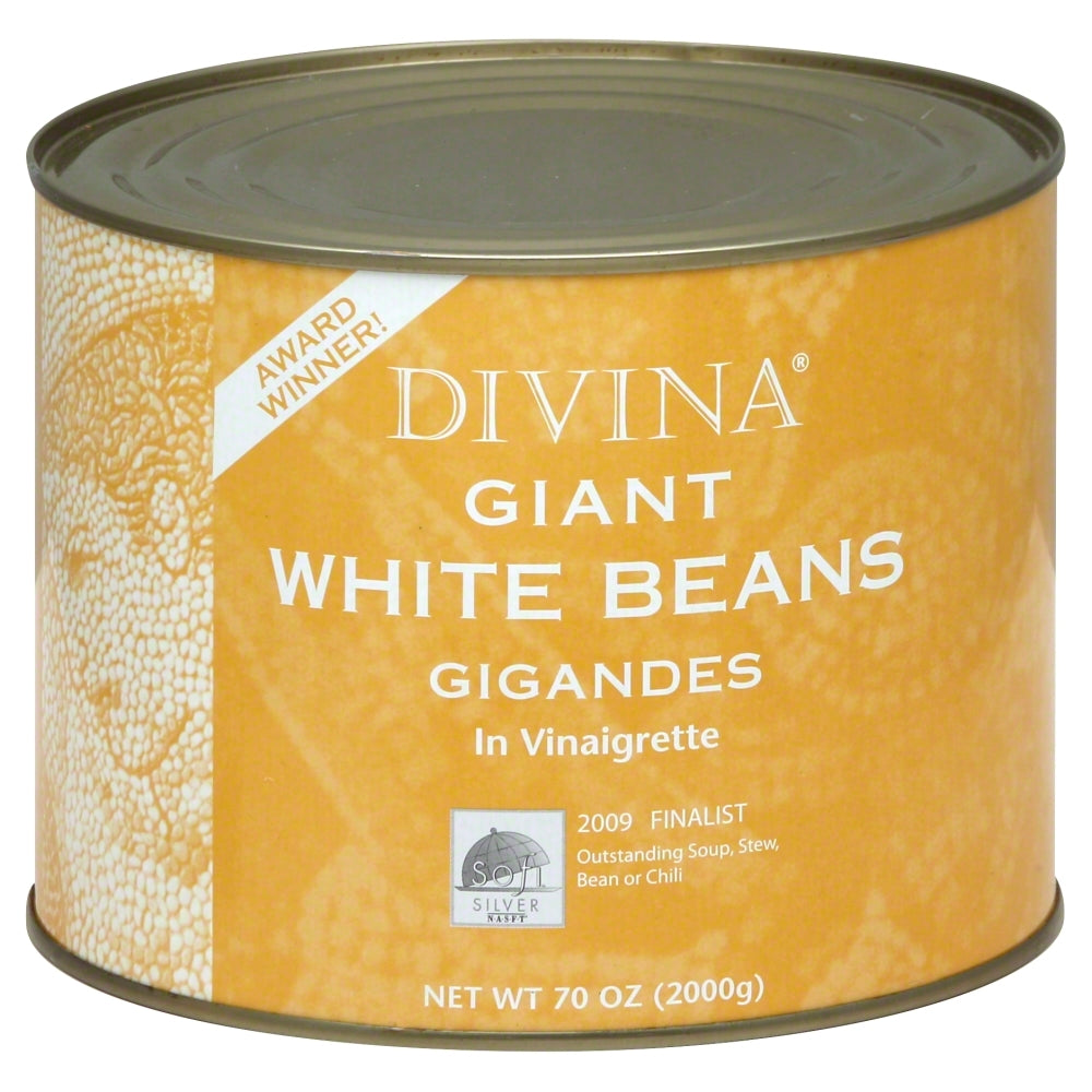 Gigandes Beans In Vinaigrette - Case of 6 - 4.4 lb