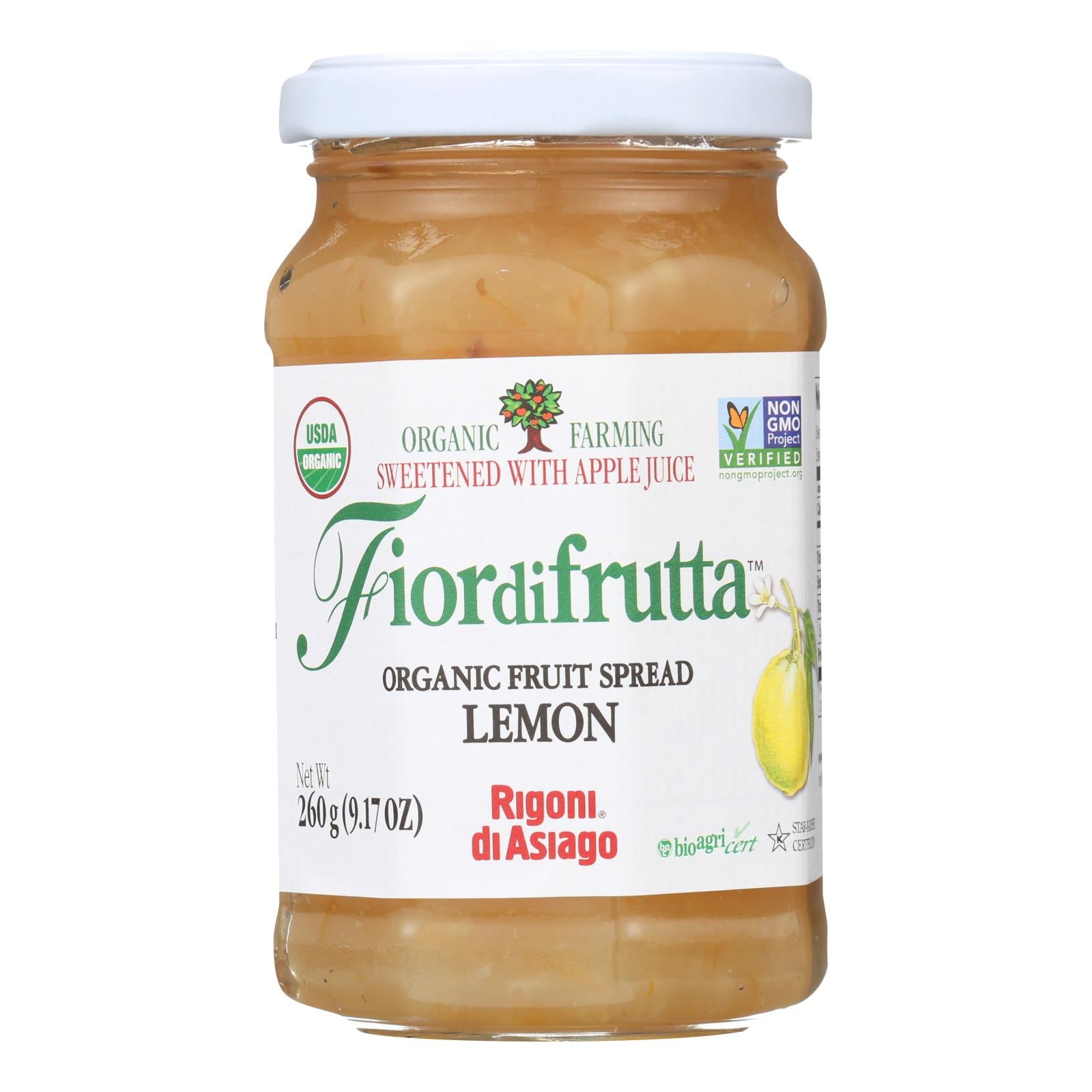 Fiordifrutta - Spread Og2 Lemon - CS of 6-9.17 OZ